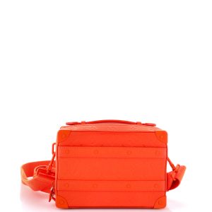 Pre-Loved Louis Vuitton Handle Soft Trunk Bag Monogram Taurillon Leather