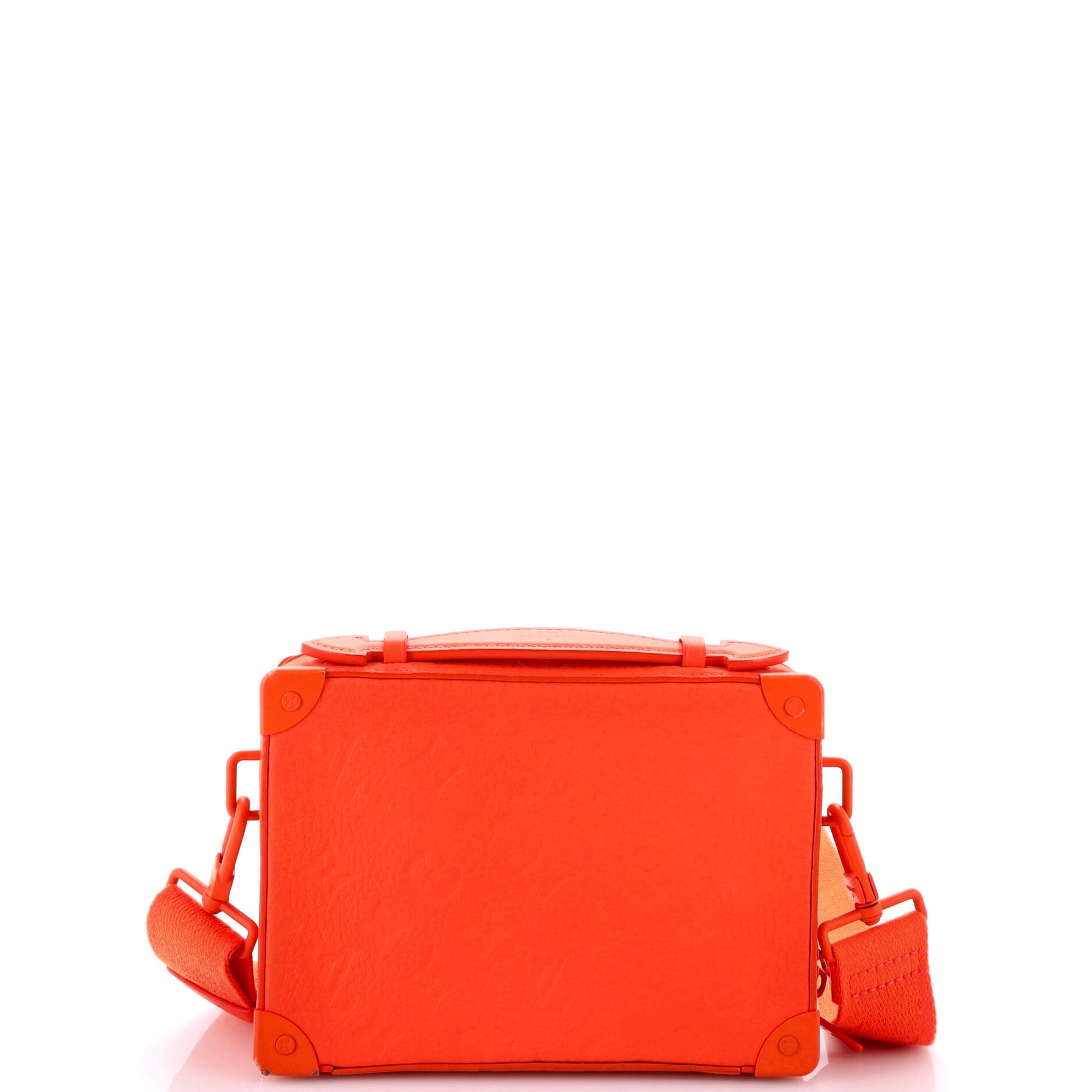 Pre-Loved Louis Vuitton Handle Soft Trunk Bag Monogram Taurillon Leather - Image 3