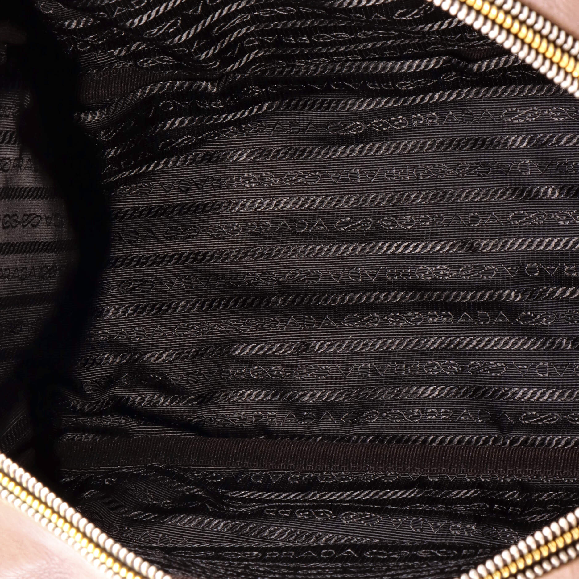 Pre-Loved Prada Lock Plate Zippers Satchel Glace Calf Large - Image 5