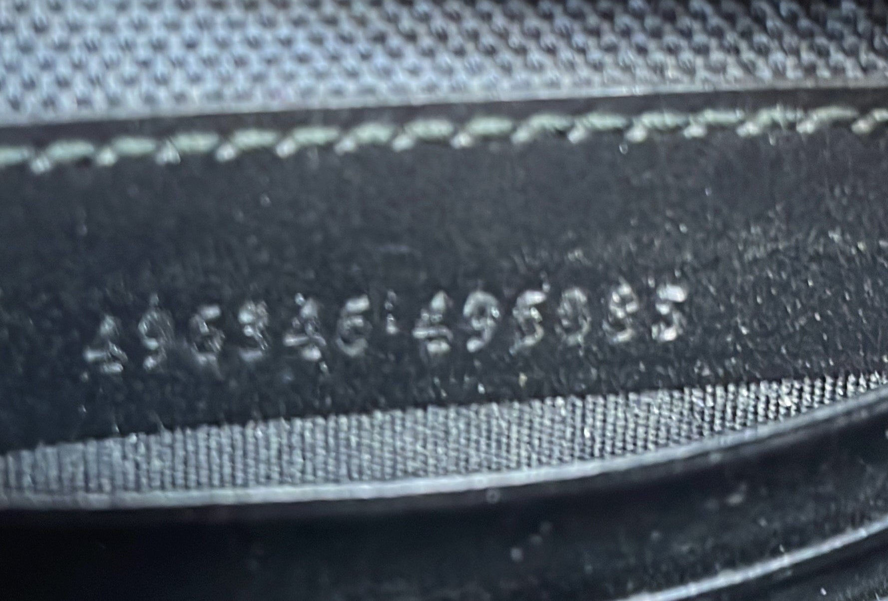 Pre-Loved Gucci Night Courrier Pouch GG Coated Canvas with Applique - Image 8