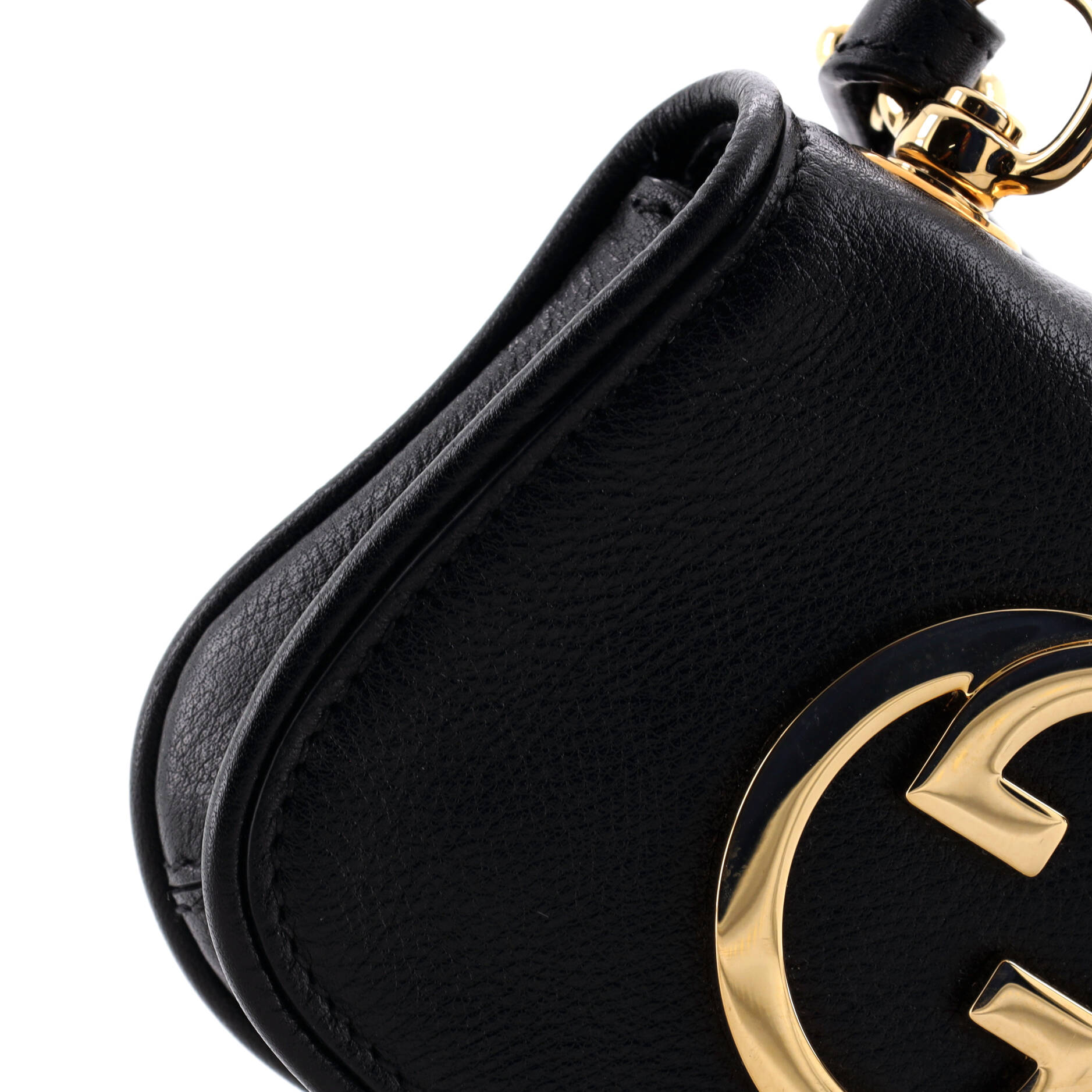 Pre-Loved Gucci Blondie NM Card Case Wallet with Strap Leather - Image 6