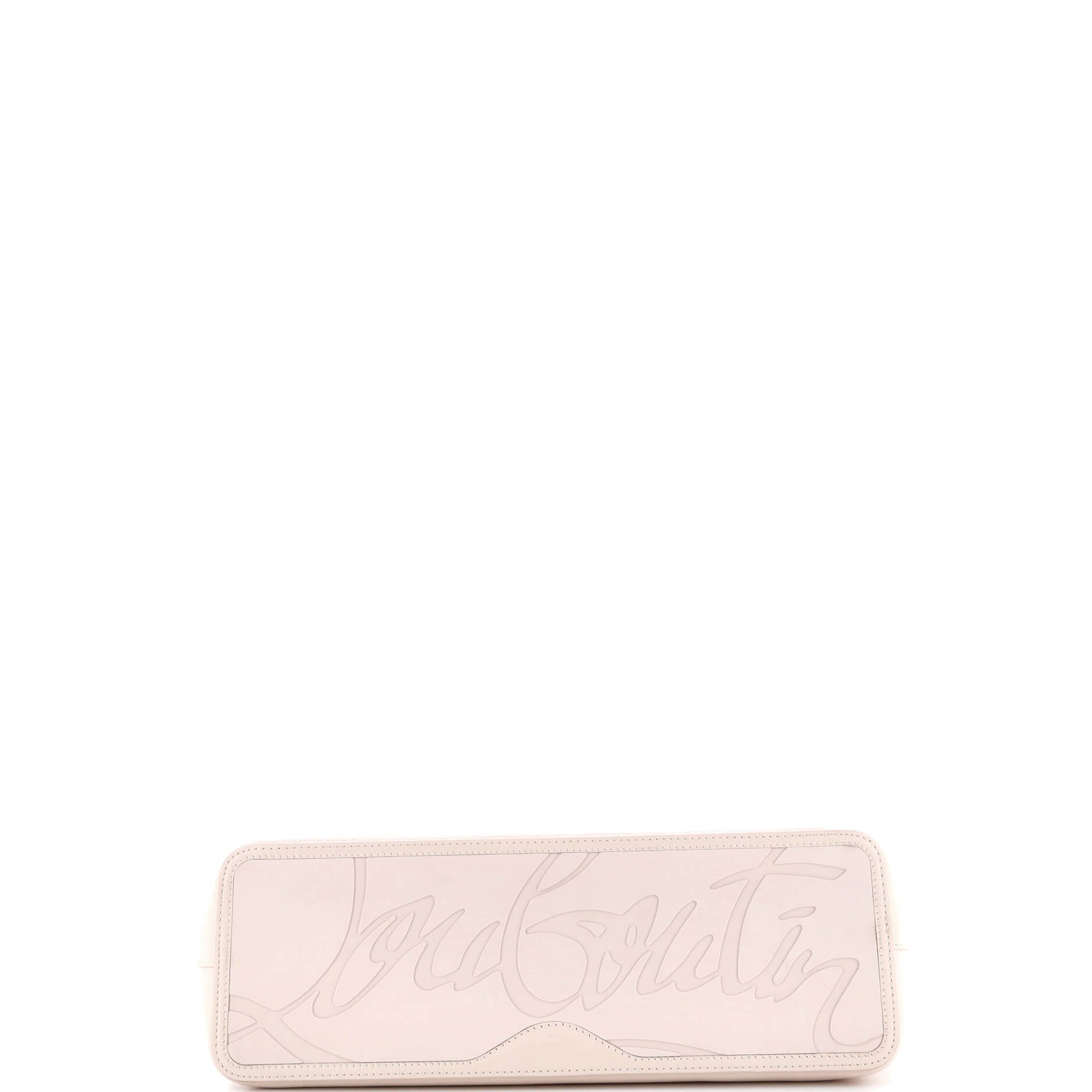 Pre-Loved Christian Louboutin Cabata Empire Tote Studded Leather Small - Image 5