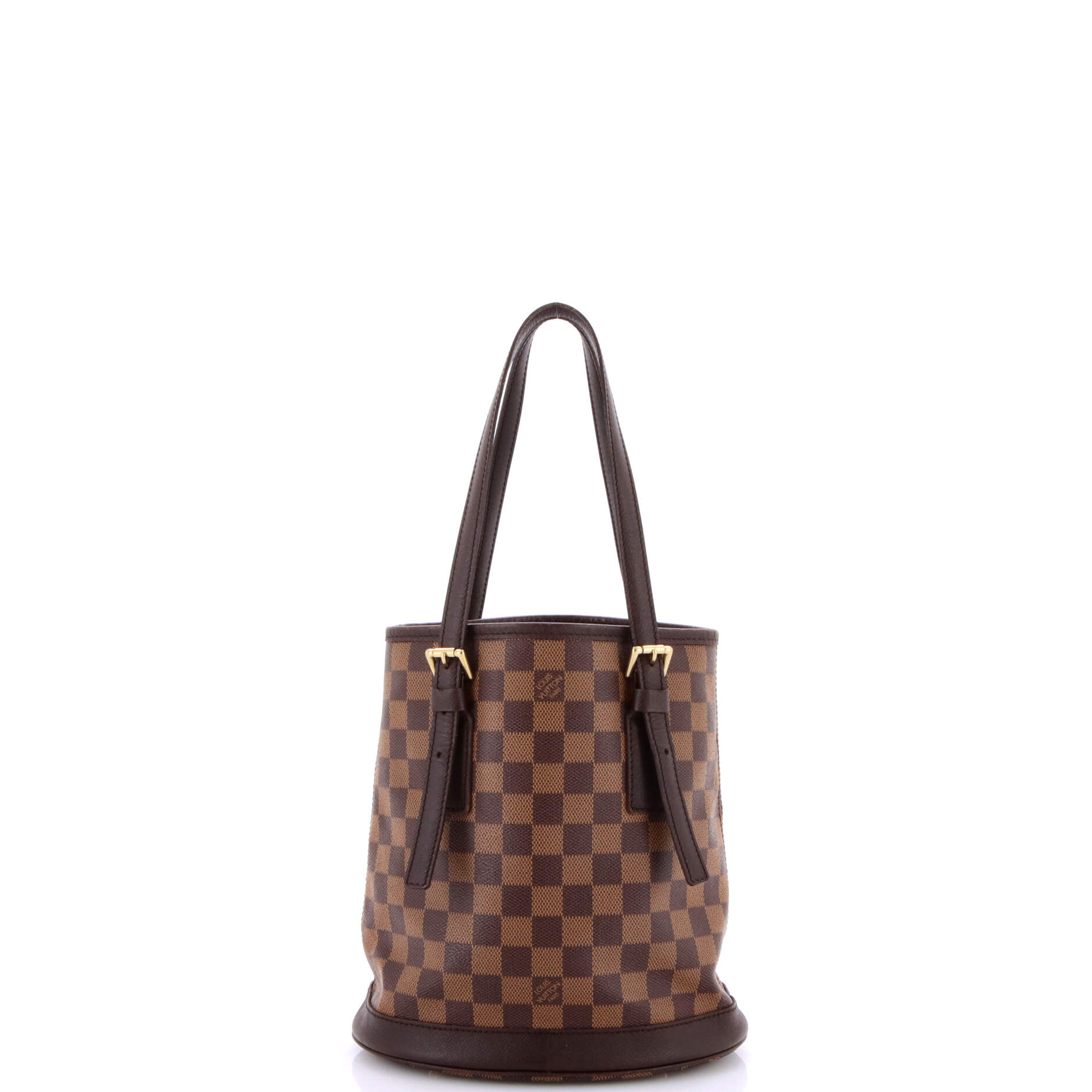 Pre-Loved Louis Vuitton Marais Bucket Bag Damier - Image 3