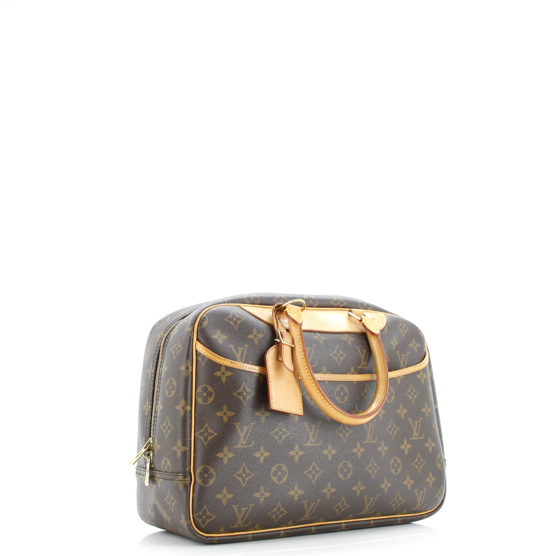 Pre-Loved Louis Vuitton Deauville Handbag Monogram Canvas - Image 4