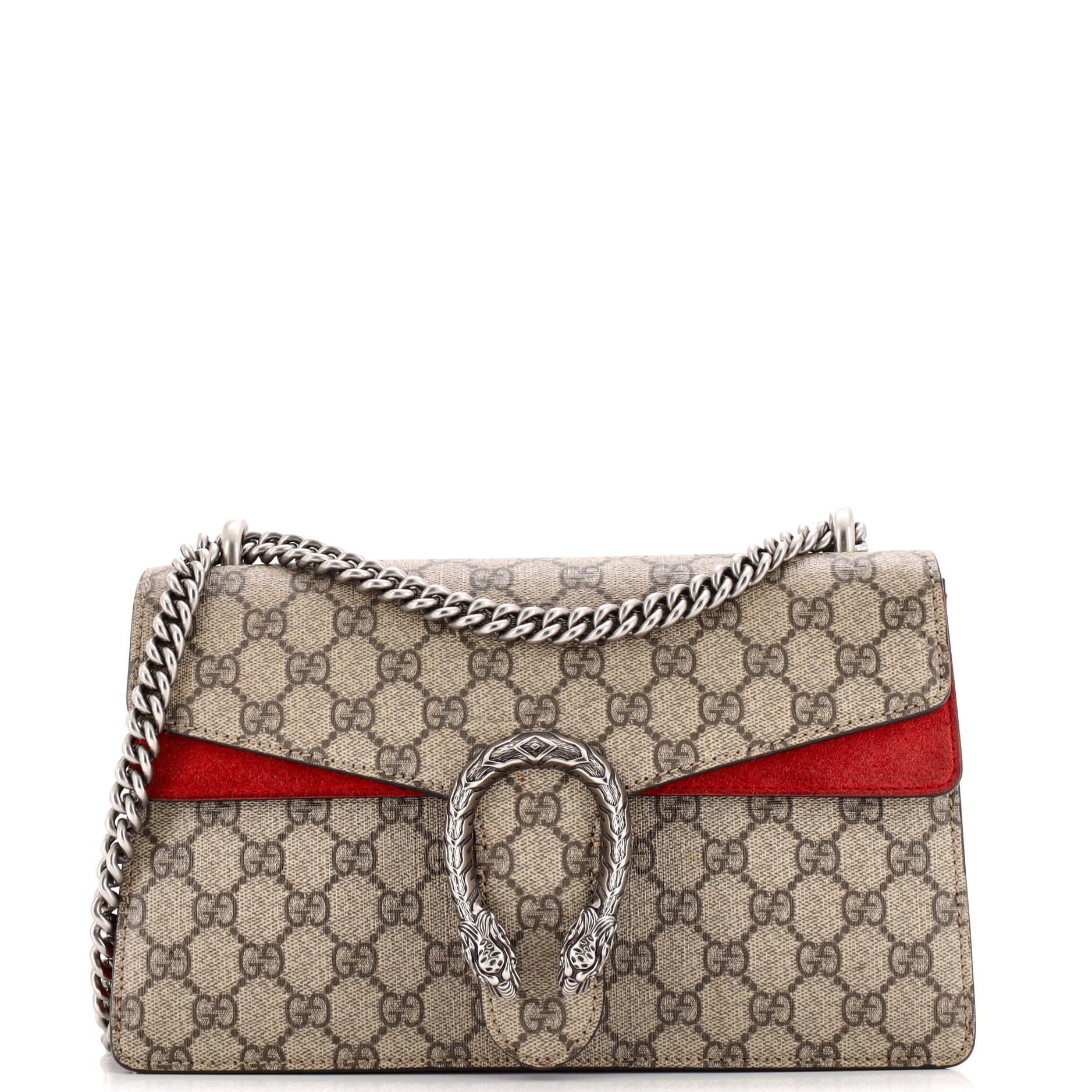 Pre-Loved Gucci Dionysus Bag GG Coated Canvas Medium