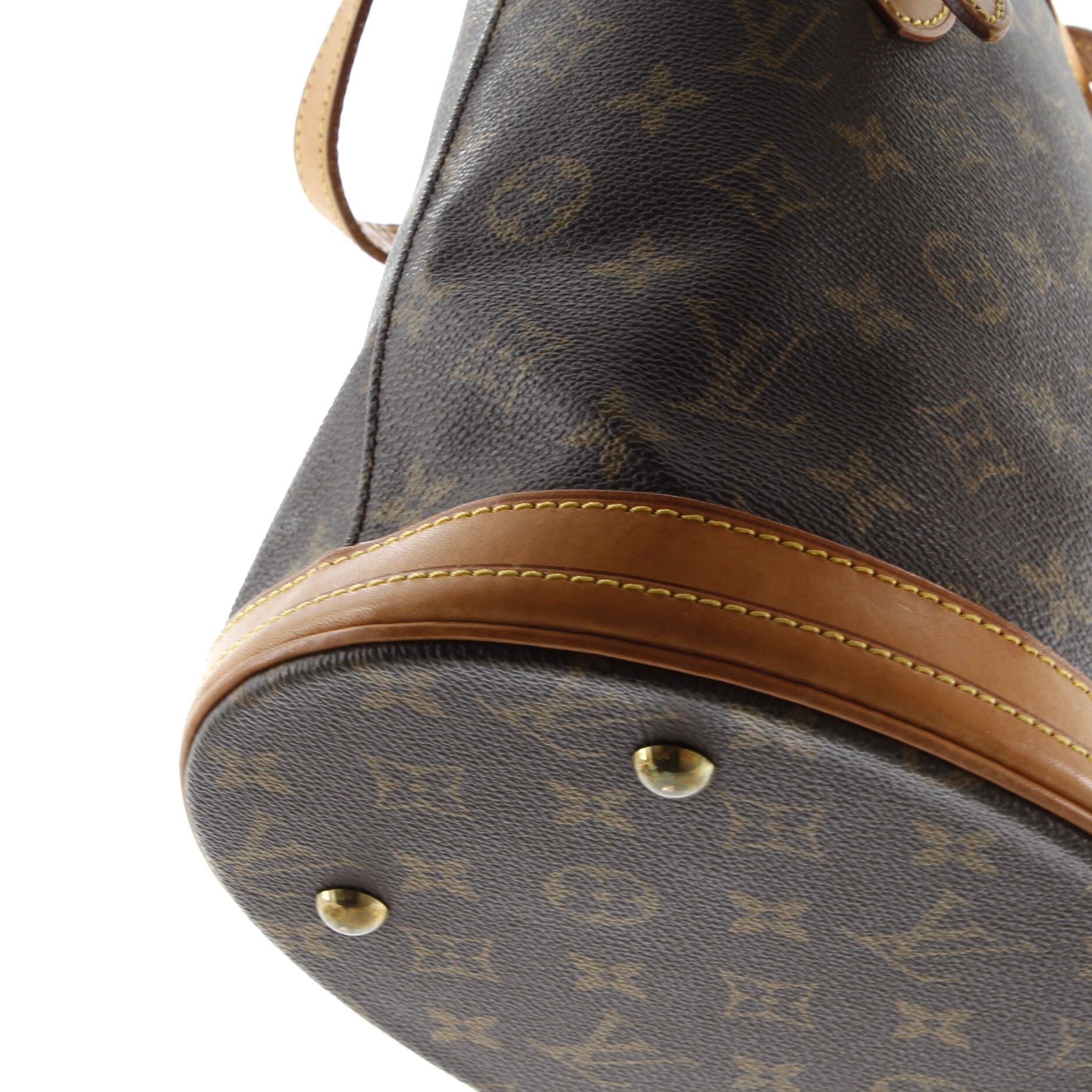 Pre-Loved Louis Vuitton Petit Bucket Bag Monogram Canvas - Image 16