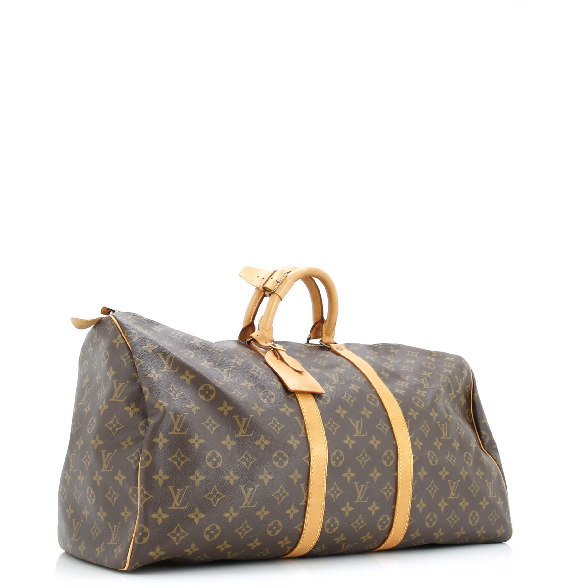 Pre-Loved Louis Vuitton Keepall Bandouliere Bag Monogram Canvas 55 - Image 2