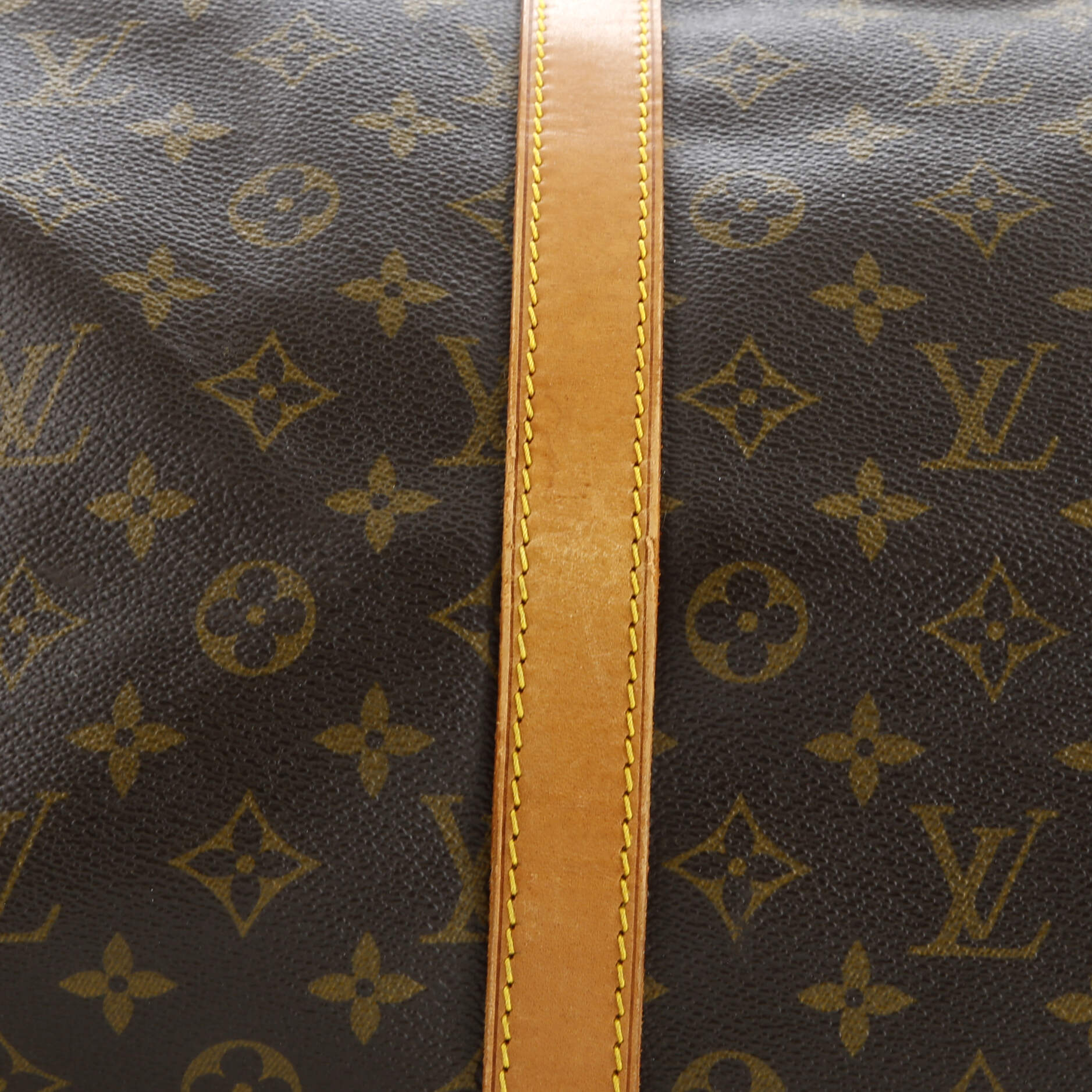 Pre-Loved Louis Vuitton Keepall Bandouliere Bag Monogram Canvas 55 - Image 6