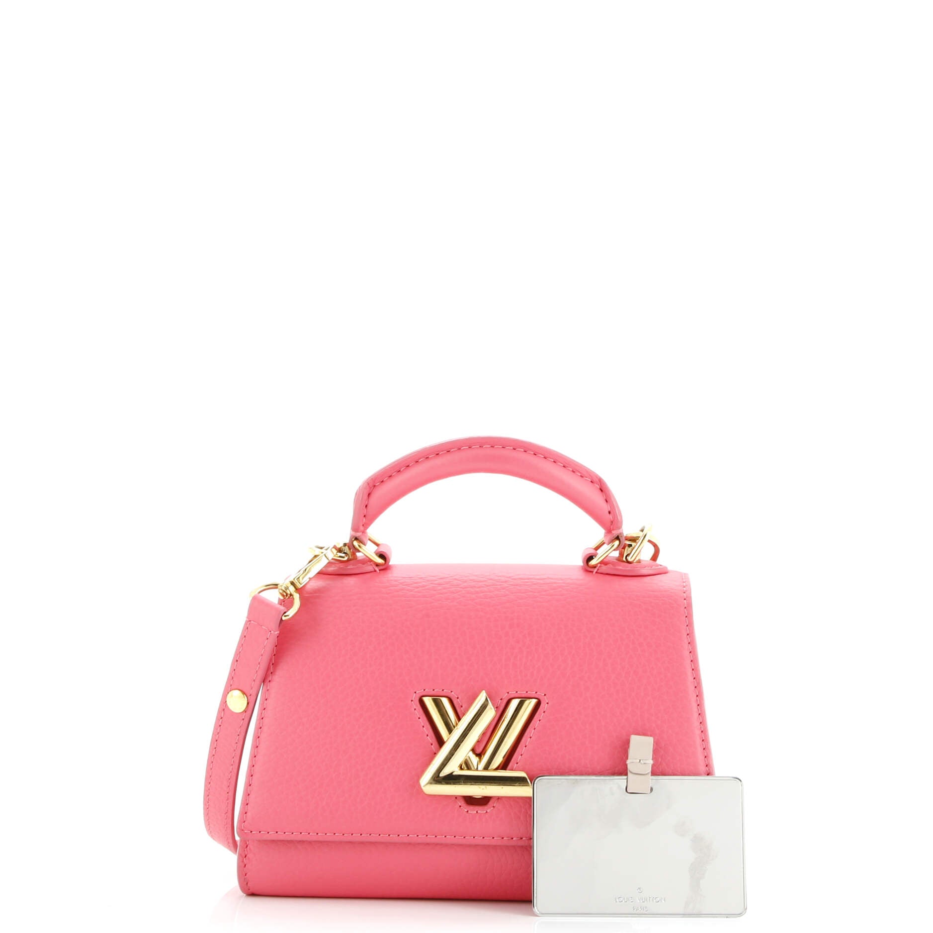 Pre-Loved Louis Vuitton Twist One Handle Bag Taurillon Leather BB - Image 2