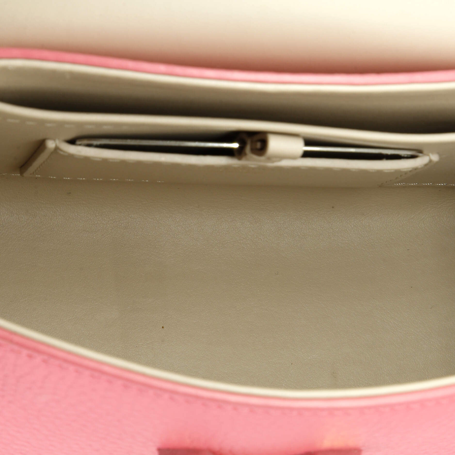 Pre-Loved Louis Vuitton Twist One Handle Bag Taurillon Leather BB - Image 6