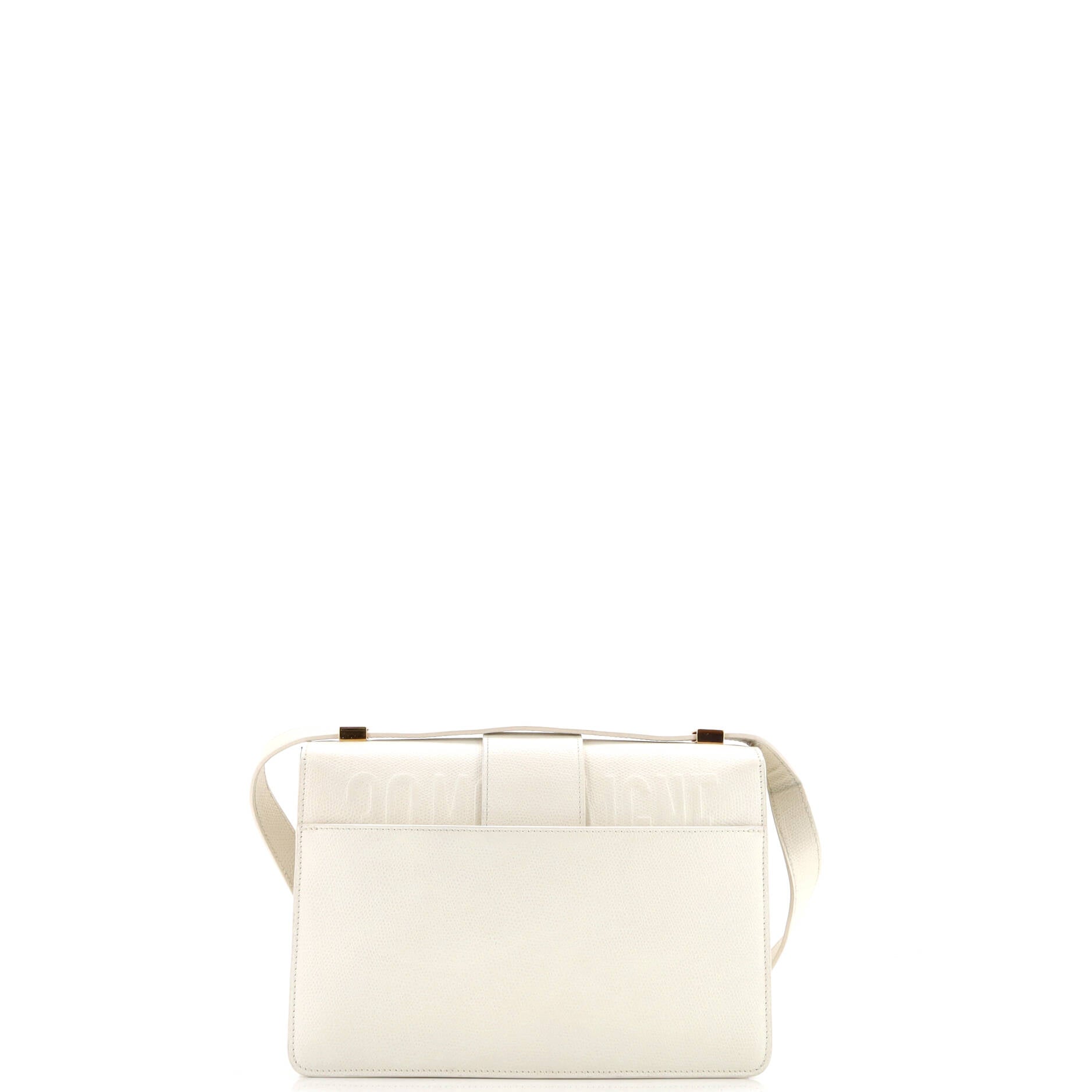 Pre-Loved Christian Dior 30 Montaigne Flap Bag Leather - Image 3