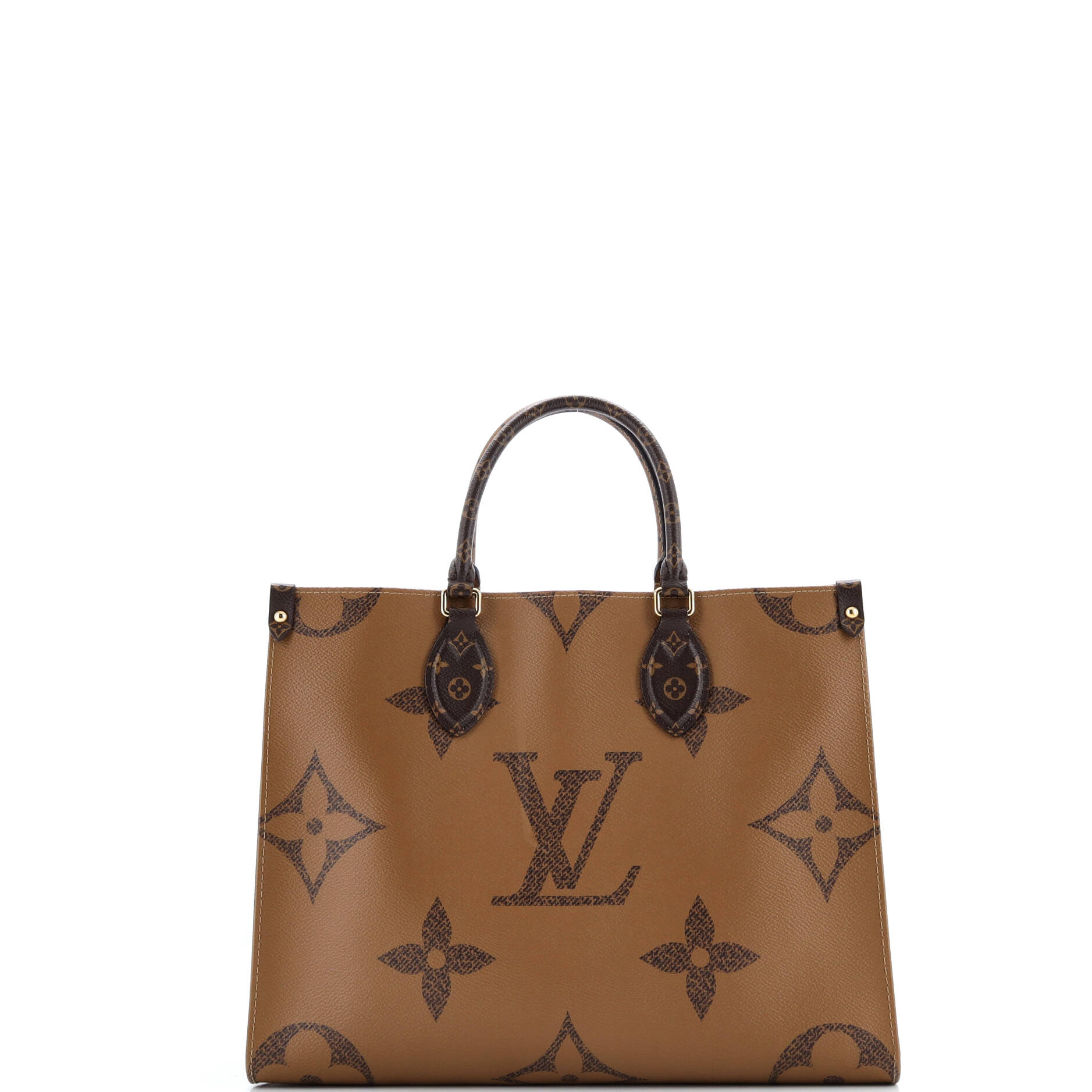 Pre-Loved Louis Vuitton OnTheGo Tote Reverse Monogram Giant MM - Image 3