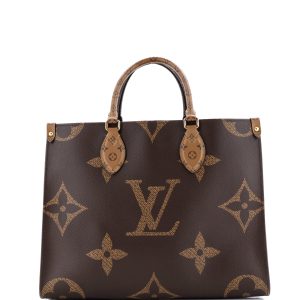Pre-Loved Louis Vuitton OnTheGo Tote Reverse Monogram Giant MM
