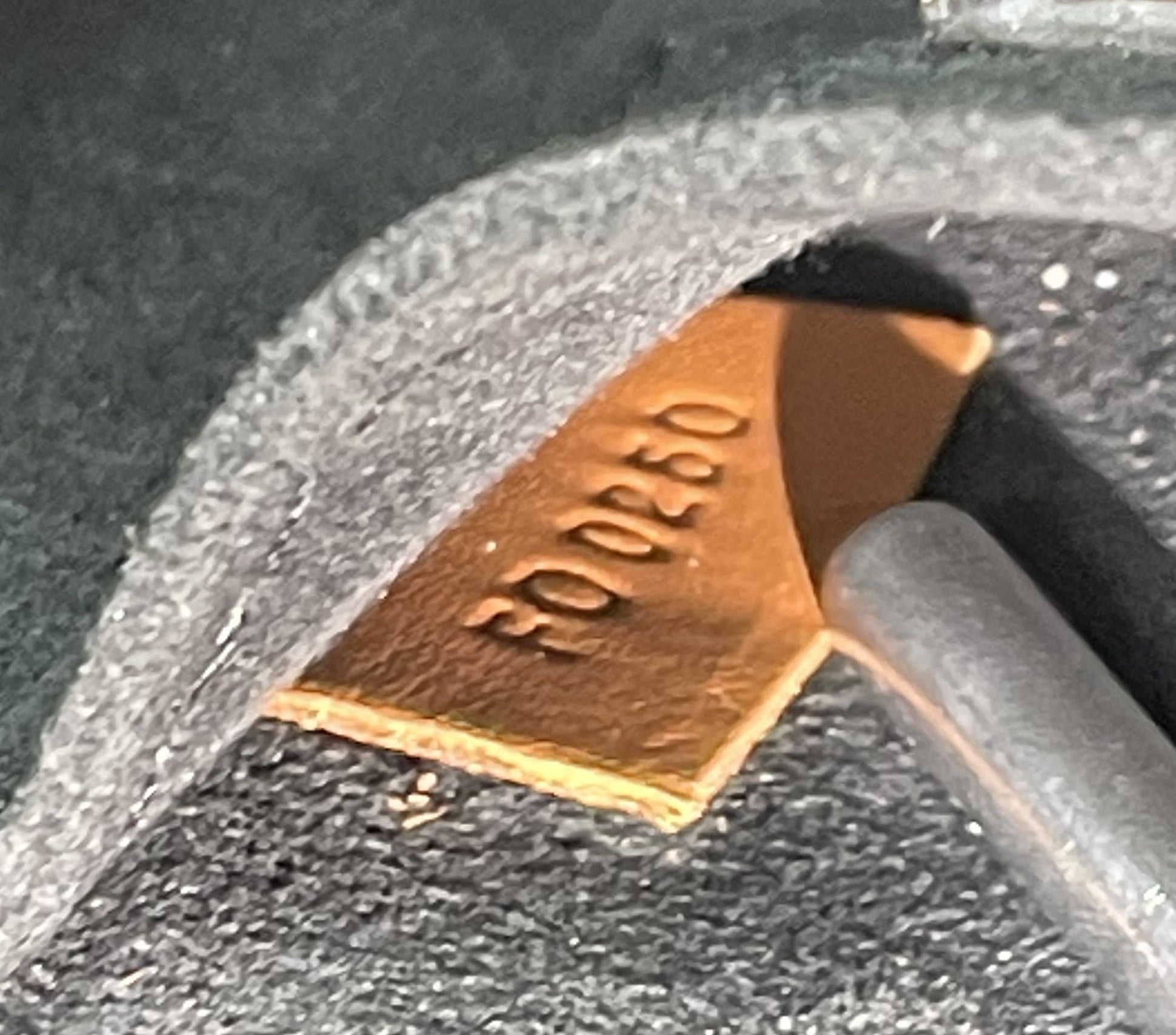 Pre-Loved Louis Vuitton Dauphine Shoulder Bag Reverse Monogram Canvas Mini - Image 8