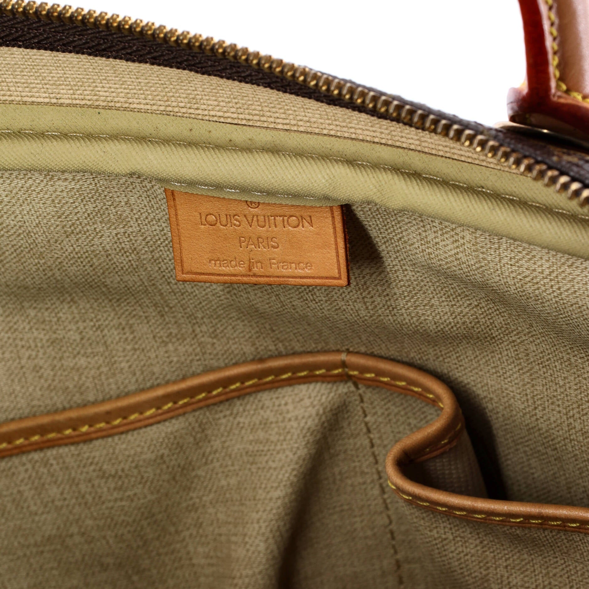 Pre-Loved Louis Vuitton Deauville Handbag Monogram Canvas - Image 7