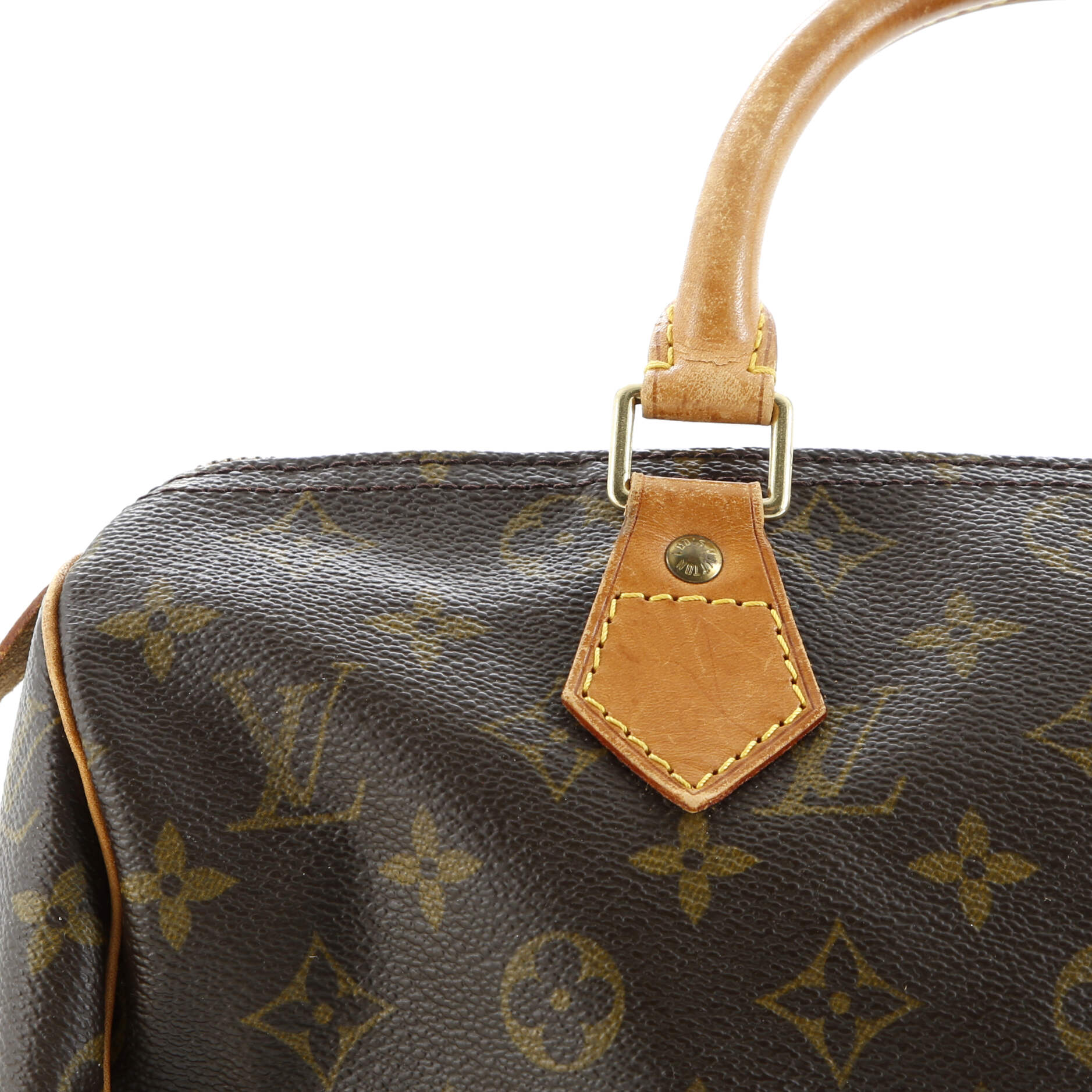 Pre-Loved Louis Vuitton Speedy Handbag Monogram Canvas 30 - Image 7
