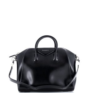 Pre-Loved Givenchy Antigona Bag Glazed Leather Medium