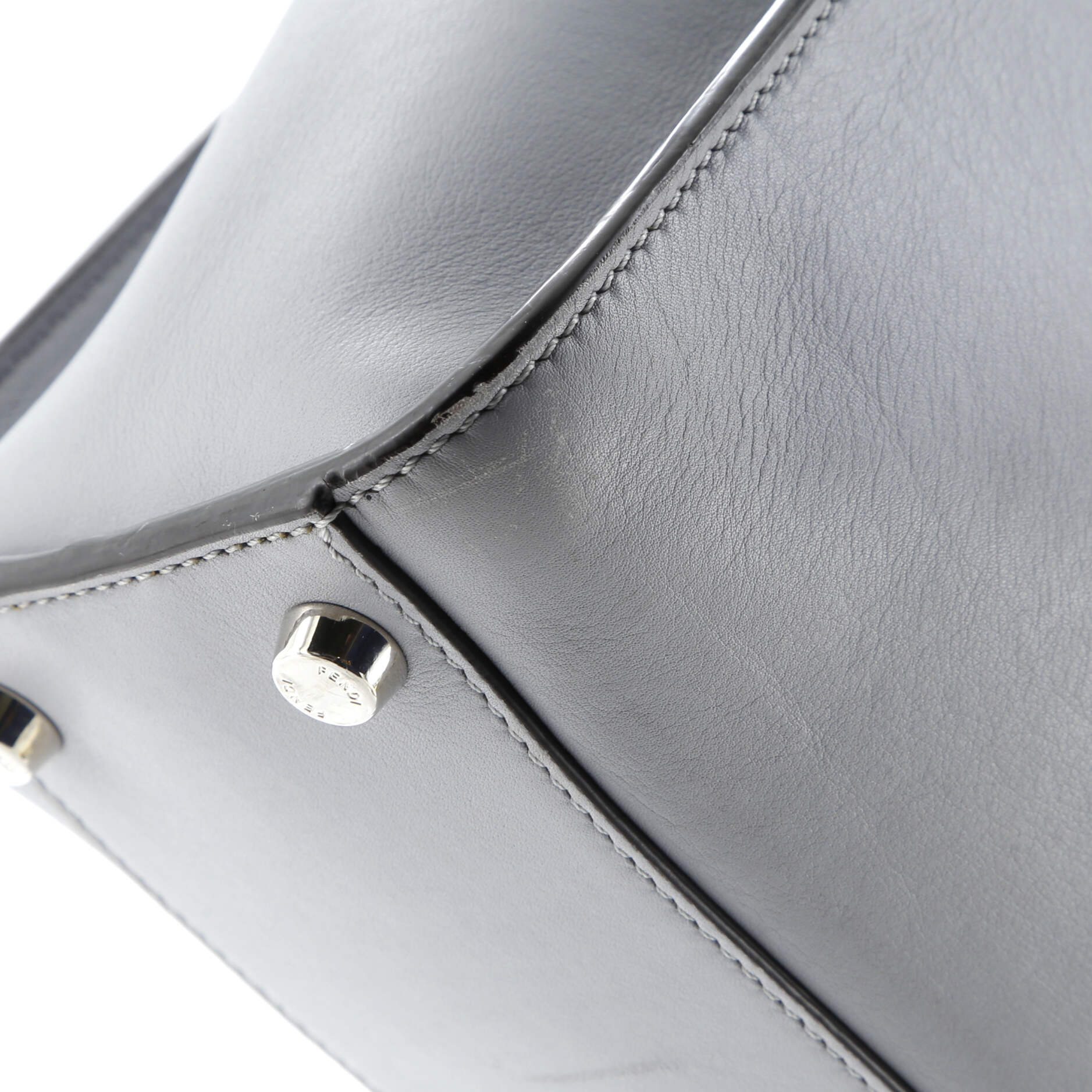 Pre-Loved Fendi Peekaboo Essential Bag Leather Large - Image 14