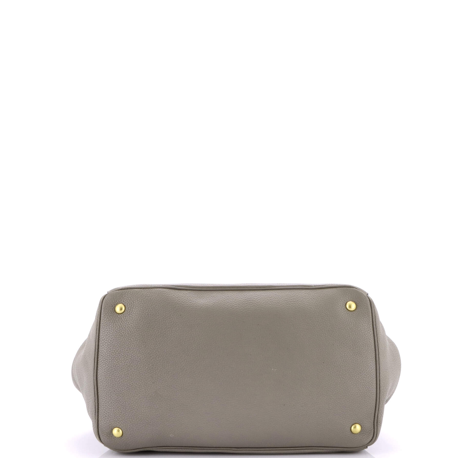 Pre-Loved Prada Convertible Shopping Tote Vitello Daino Medium - Image 4