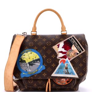 Pre-Loved Louis Vuitton Cindy Sherman Camera Messenger Bag Patch Embellished Monogram Canvas