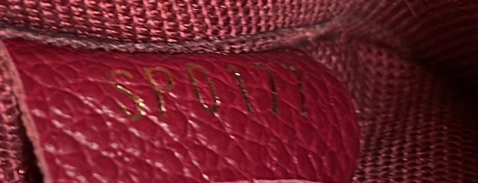 Pre-Loved Louis Vuitton Vosges Handbag Whipstitch Monogram Empreinte Leather MM - Image 8