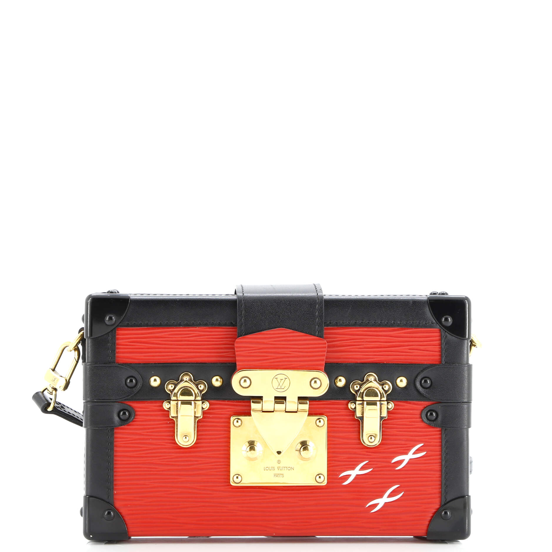 Pre-Loved Louis Vuitton Petite Malle Handbag Epi Leather