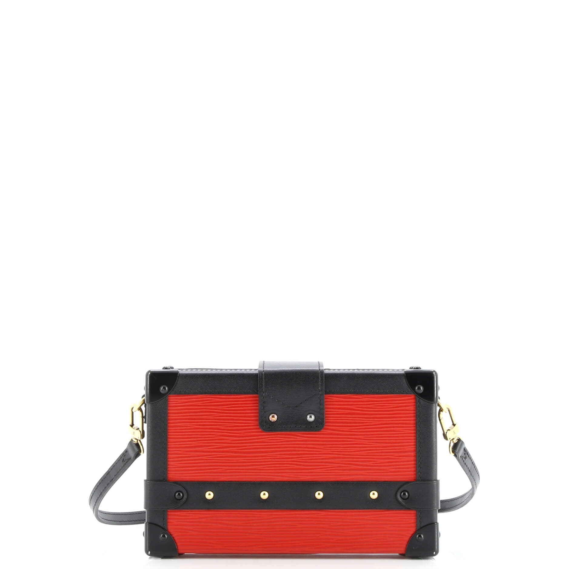 Pre-Loved Louis Vuitton Petite Malle Handbag Epi Leather - Image 3