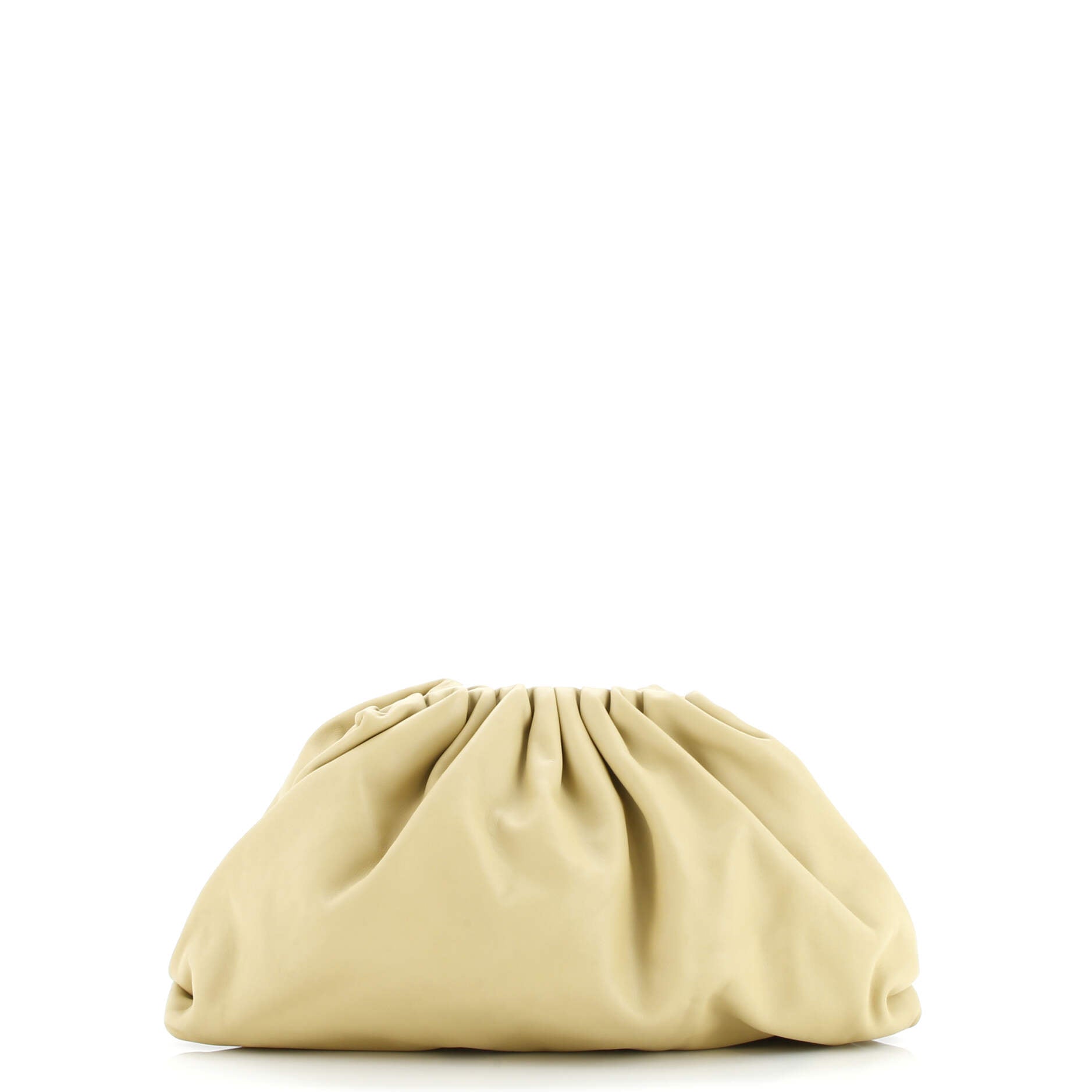 Pre-Loved Bottega Veneta Box Knot Clutch Intrecciato Satin Small - Image 3