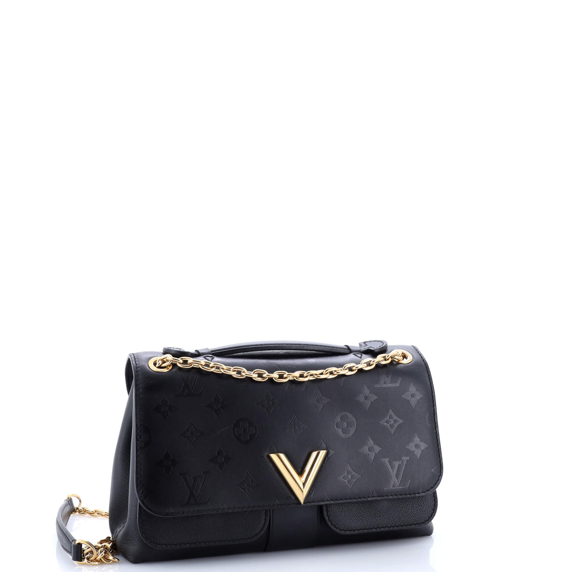 Pre-Loved Louis Vuitton Very Chain Bag Monogram Leather - Image 2