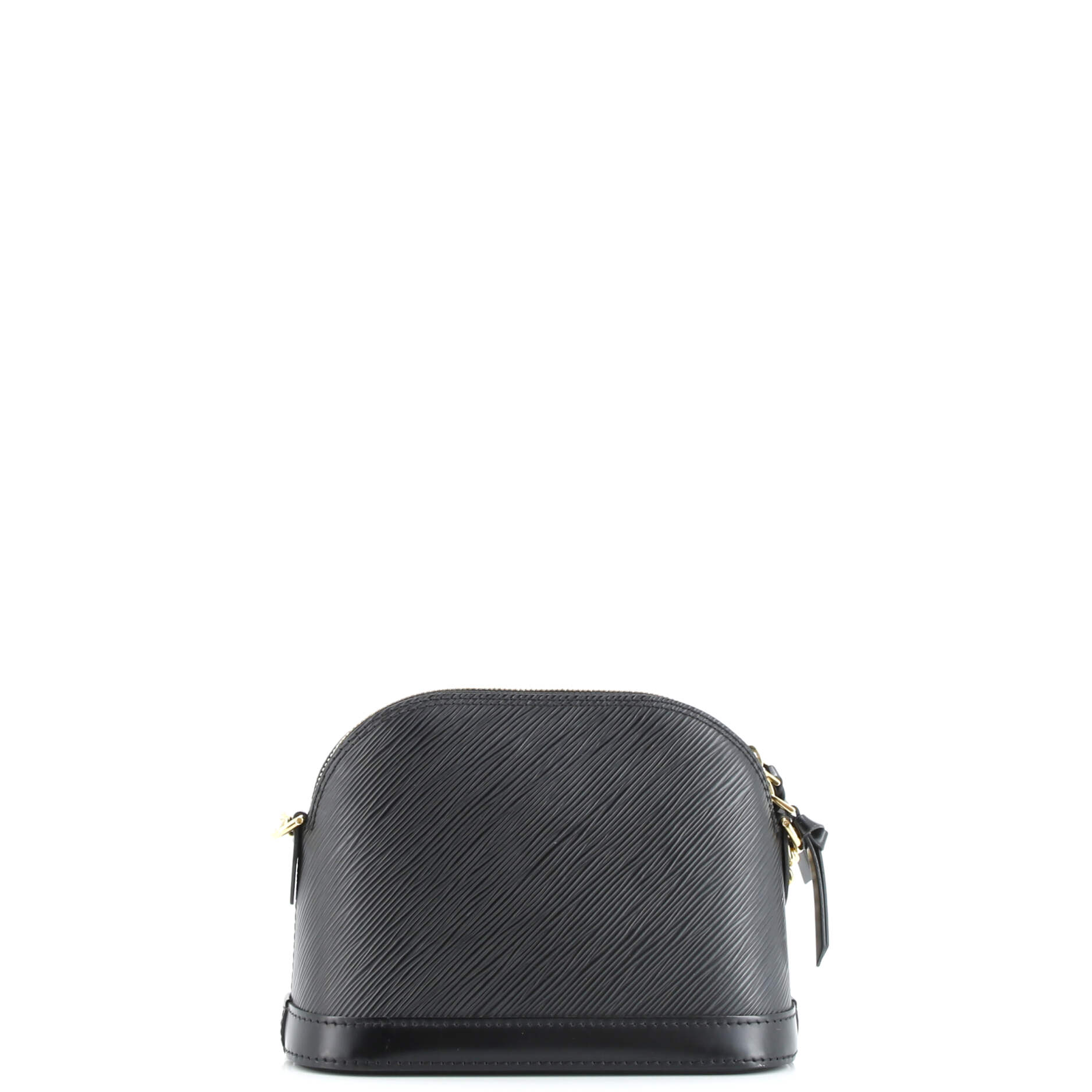 Pre-Loved Louis Vuitton Alma Chain Handbag Epi Leather Mini - Image 3