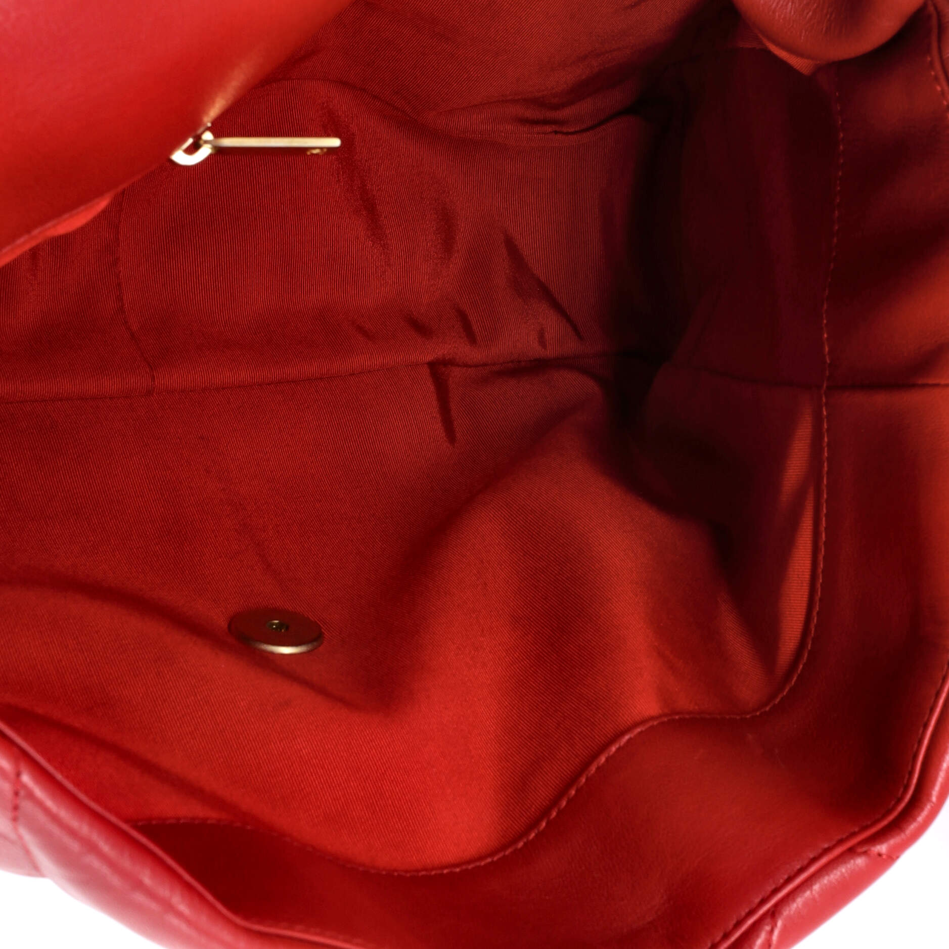 Pre-Loved Chanel 19 Flap Bag Quilted Leather Maxi - Image 5