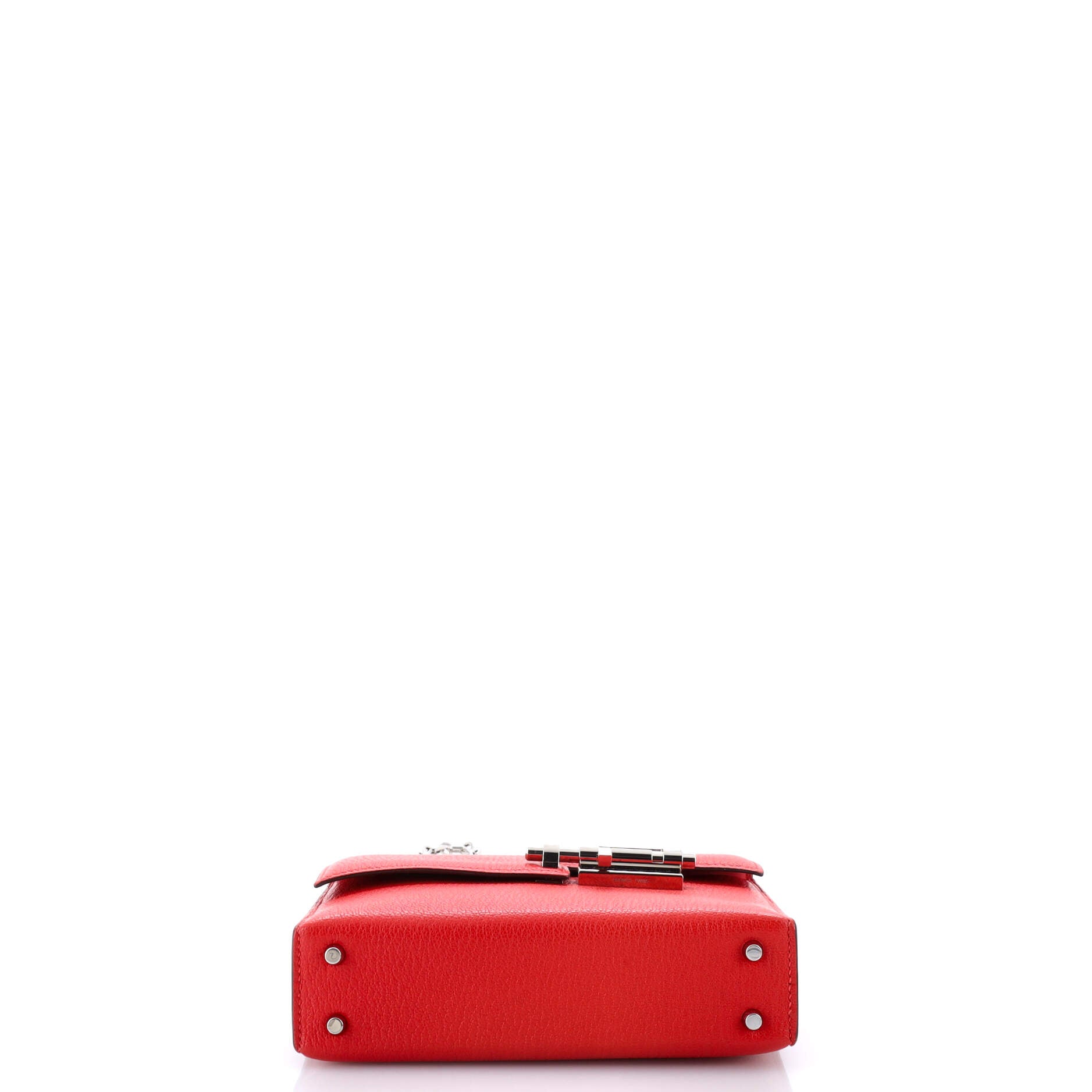 Pre-Loved Hermes Verrou Chaine Bag Chevre Mysore Mini - Image 4