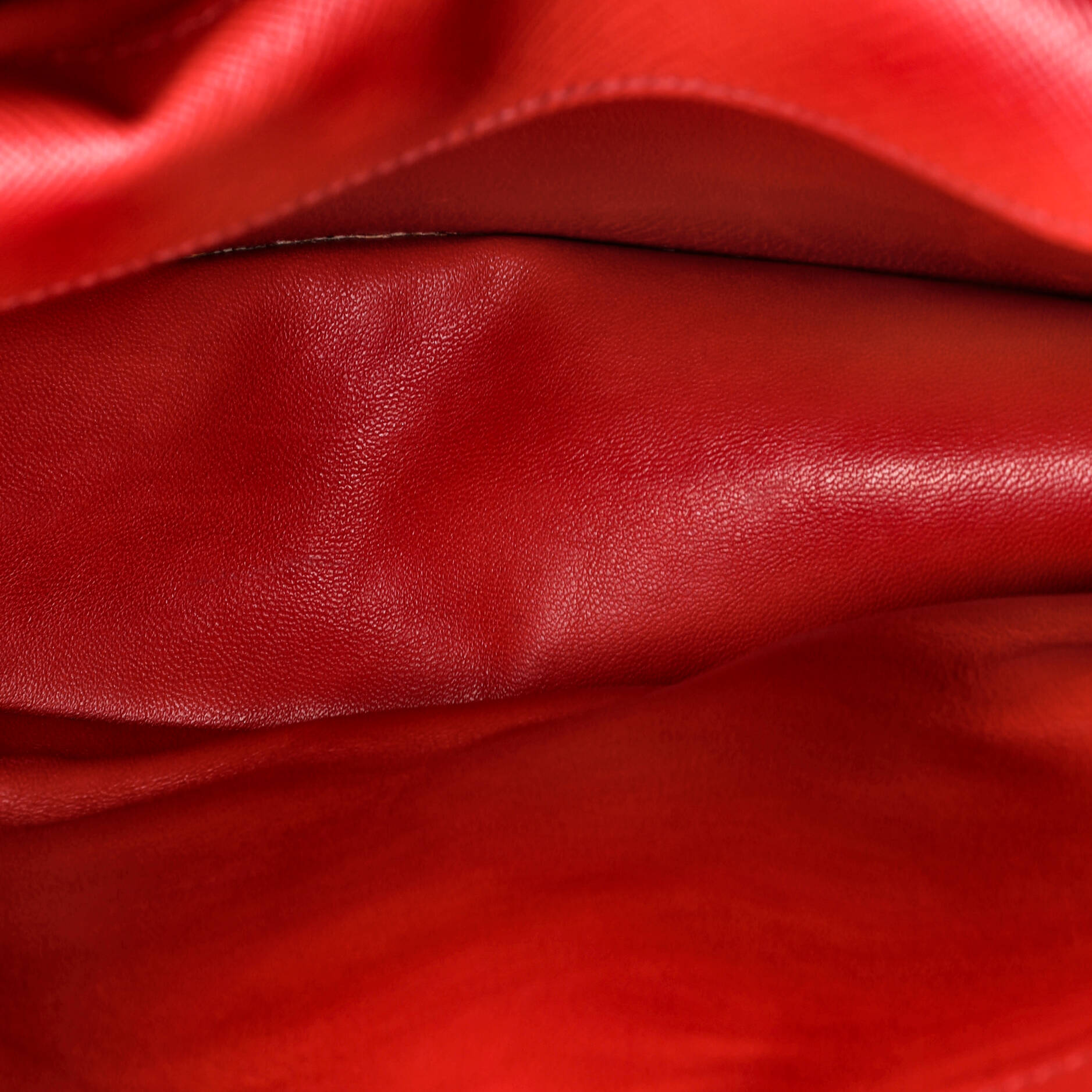 Pre-Loved Prada Turn Lock Tote Printed Saffiano Medium - Image 5