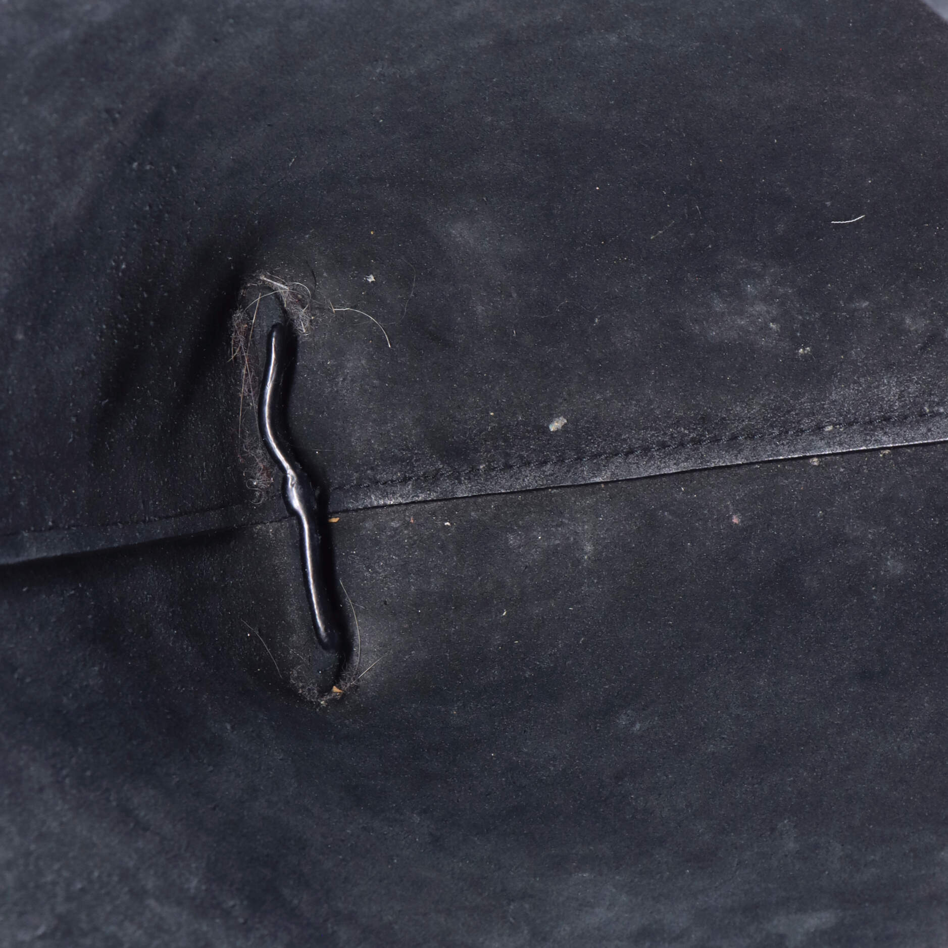 Pre-Loved Saint Laurent Shopper Tote Leather Toy - Image 5