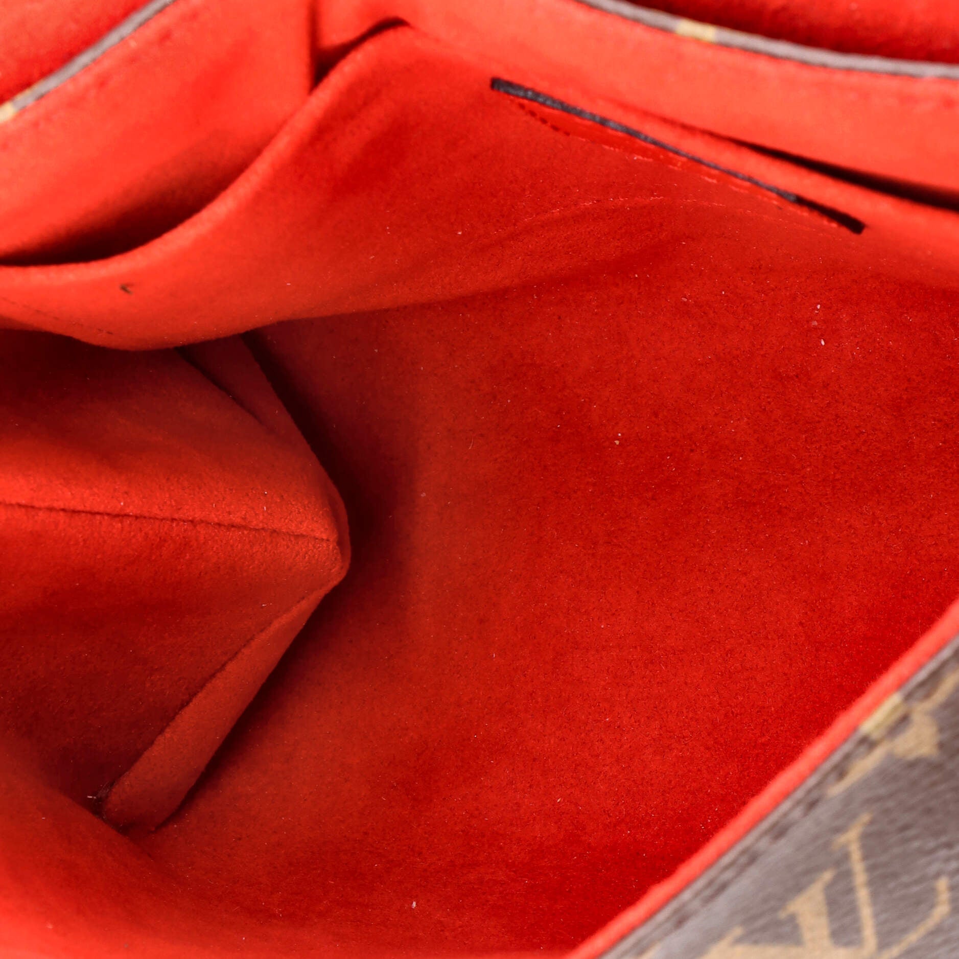 Pre-Loved Louis Vuitton Locky Handbag Monogram Canvas with Leather BB - Image 5