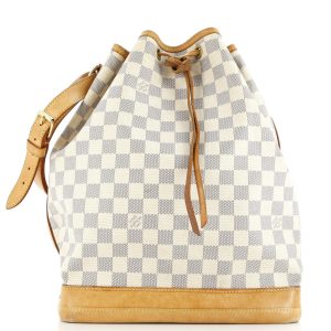 Pre-Loved Louis Vuitton Noe Handbag Damier Large
