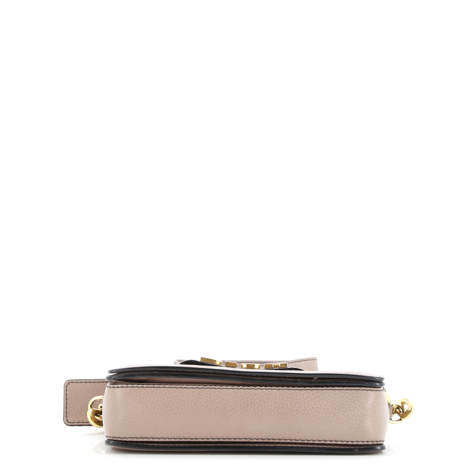 Pre-Loved Christian Dior Dio(r)evolution Flap Bag Leather Medium - Image 4