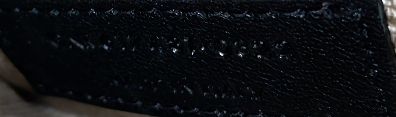 Pre-Loved Saint Laurent Rive Gauche Shopper Tote Canvas Small - Image 9