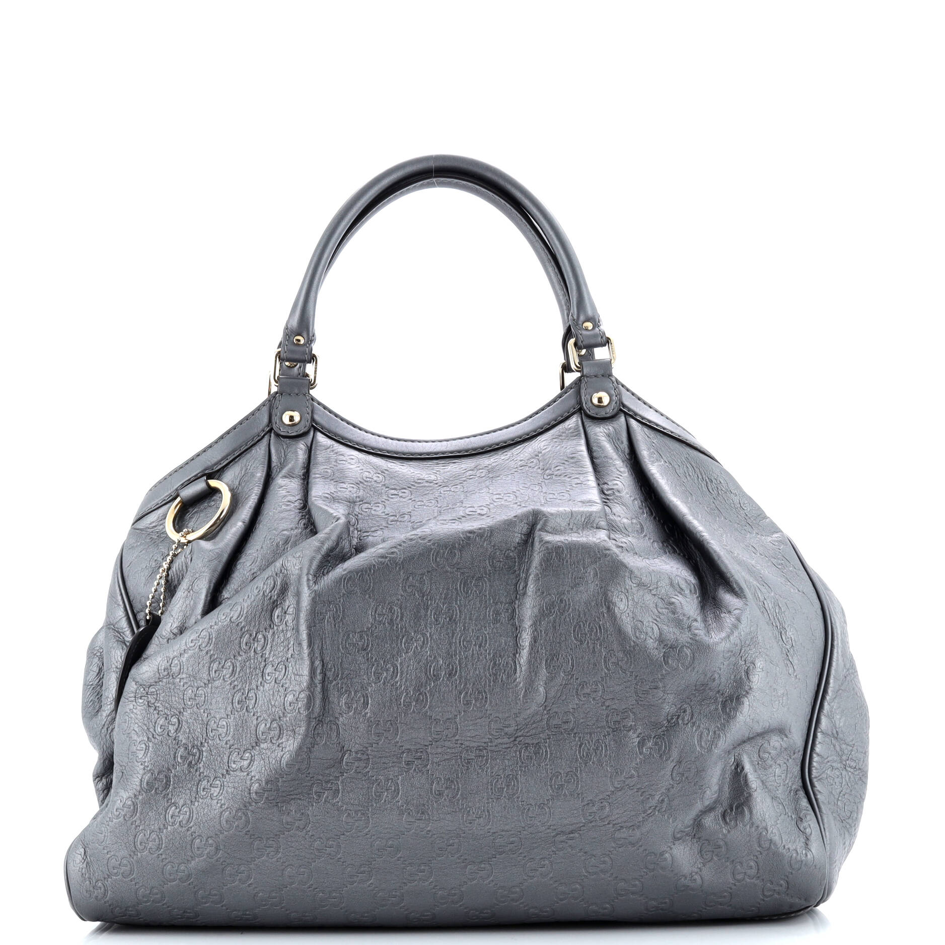 Pre-Loved Gucci Sukey Tote Guccissima Leather Large