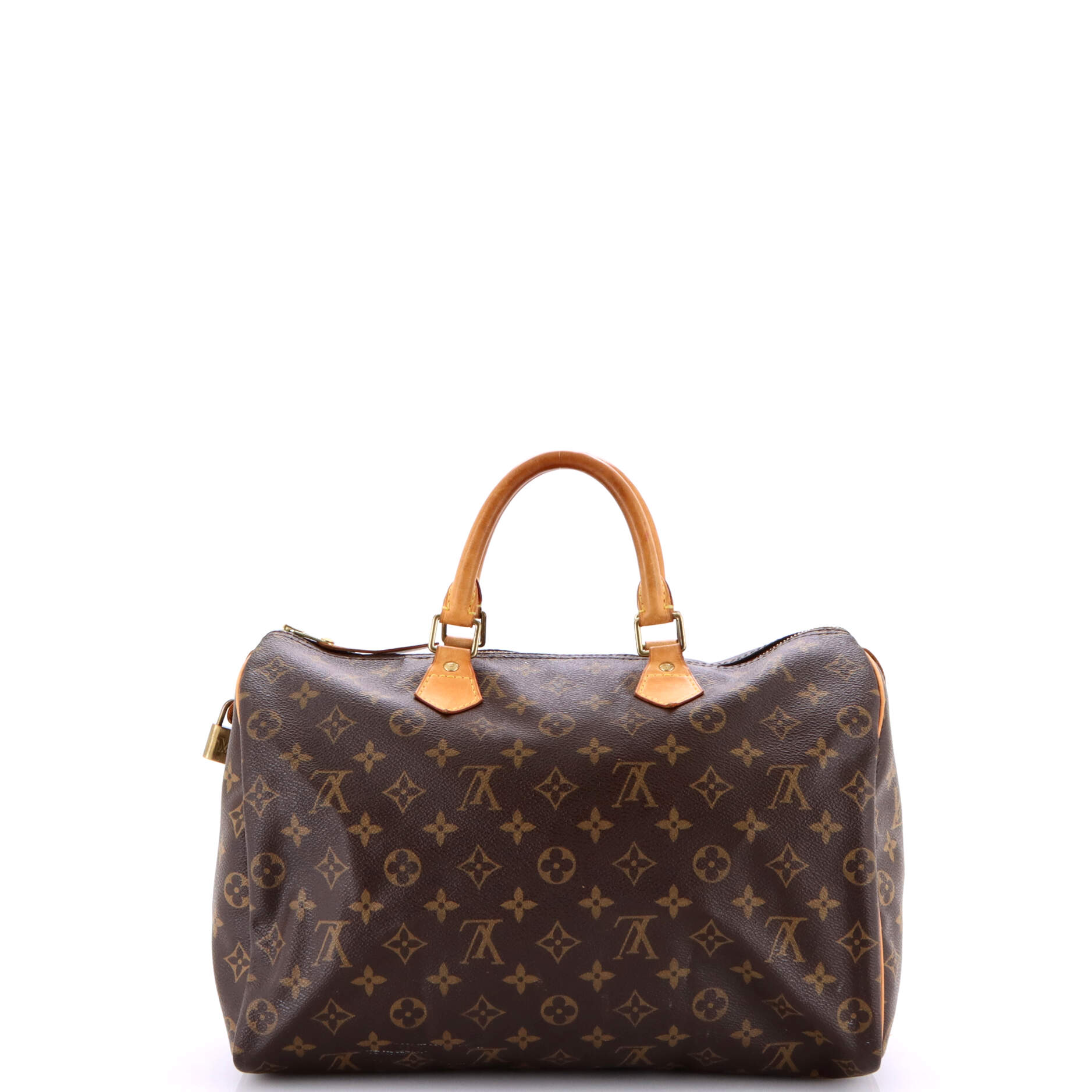 Pre-Loved Louis Vuitton Speedy Handbag Monogram Canvas 35 - Image 2
