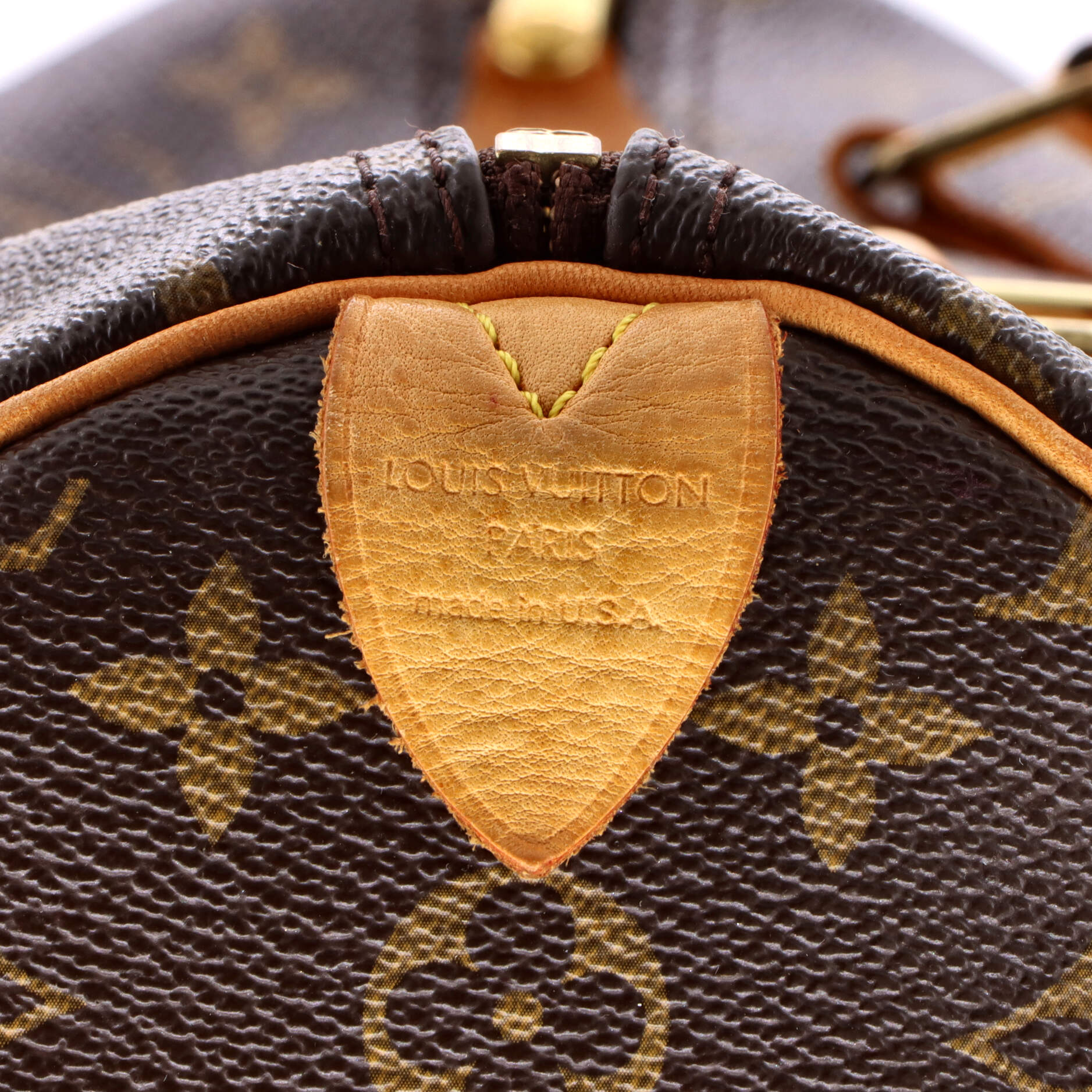 Pre-Loved Louis Vuitton Speedy Handbag Monogram Canvas 35 - Image 7