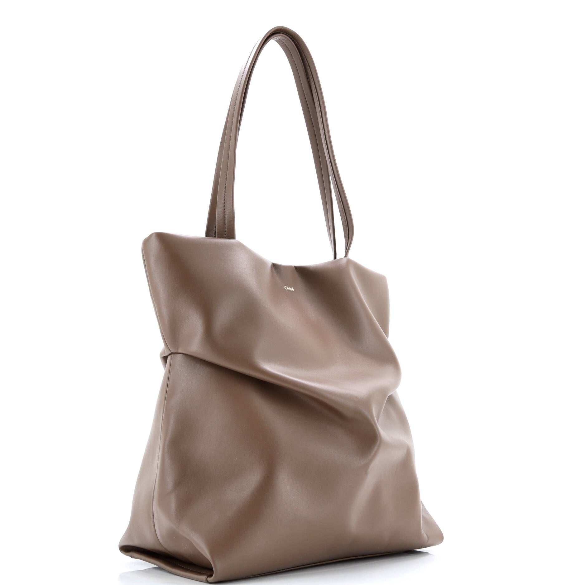Pre-Loved Chloe Judy Tote Leather East West - Image 2