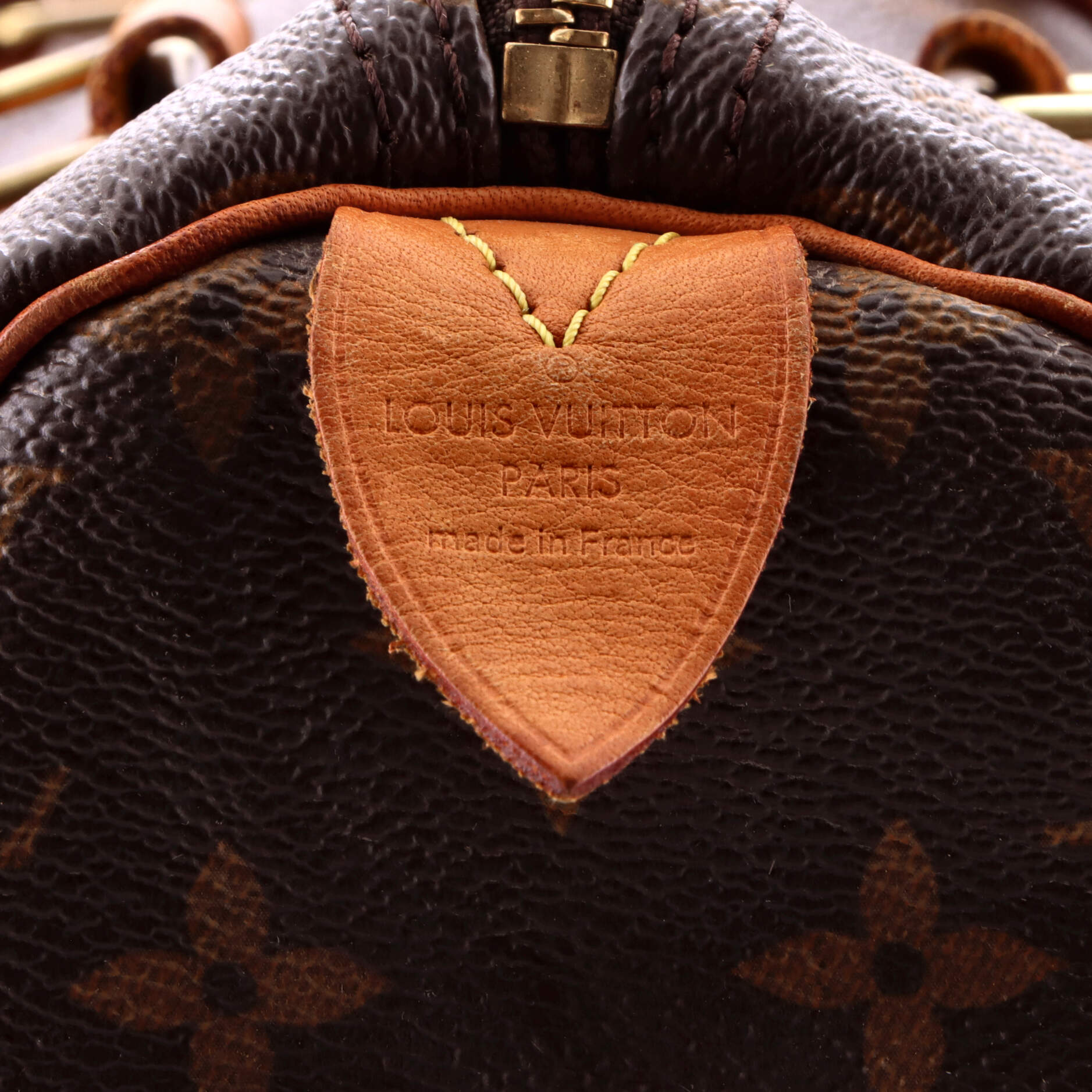 Pre-Loved Louis Vuitton Speedy Handbag Monogram Canvas 30 - Image 6