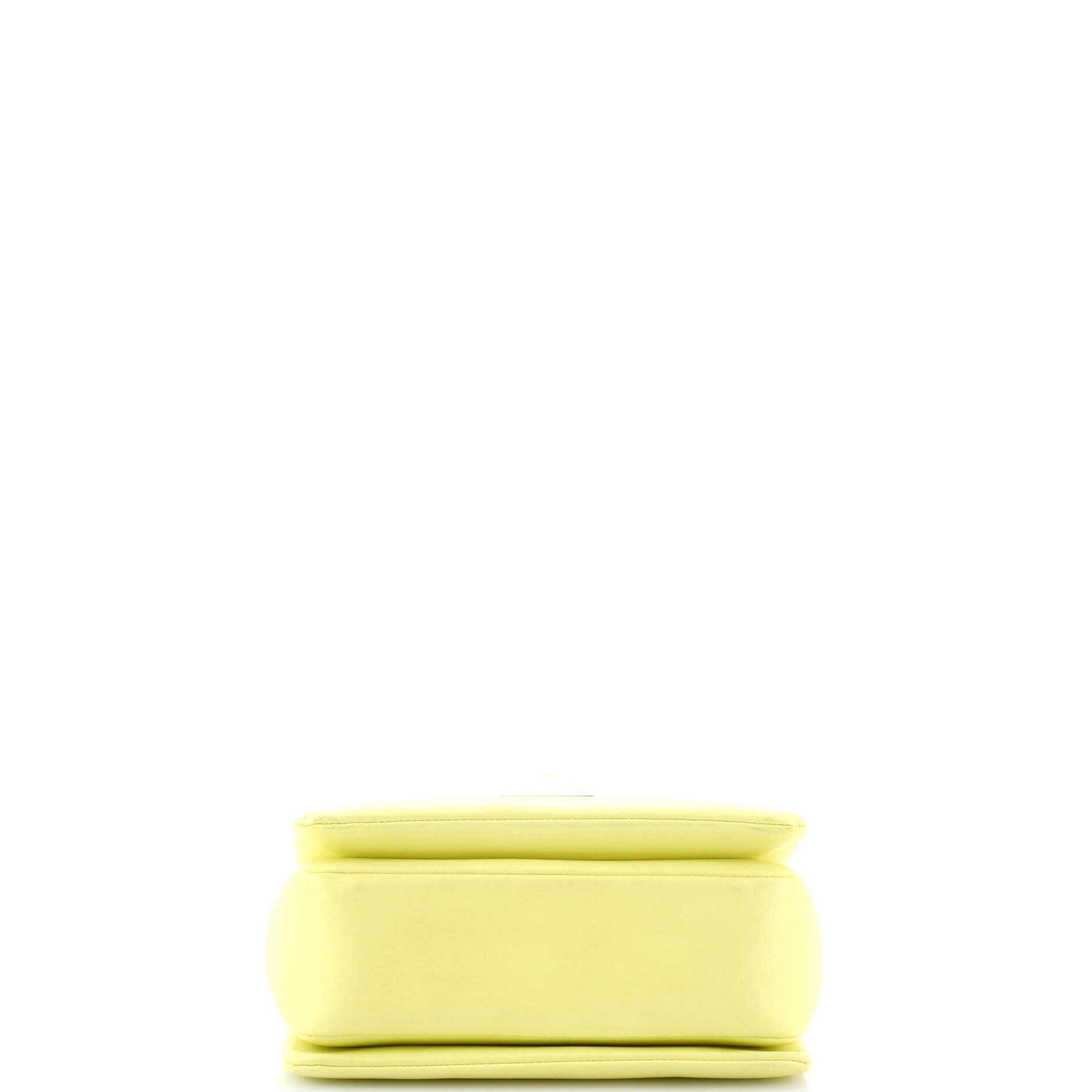 Pre-Loved Valentino One Stud Chain Flap Bag Leather Small - Image 4