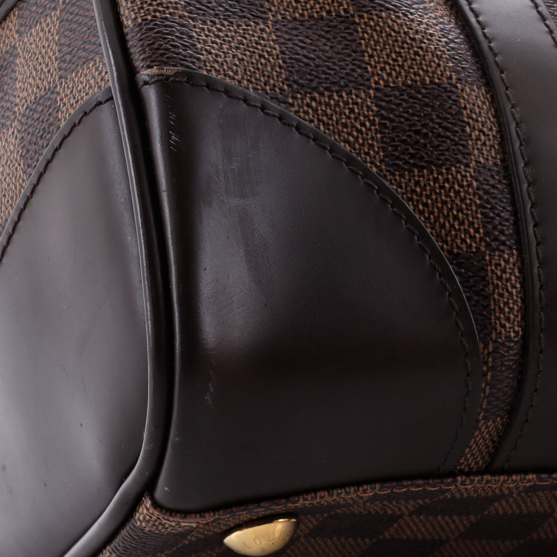 Pre-Loved Louis Vuitton Berkeley Handbag Damier - Image 6