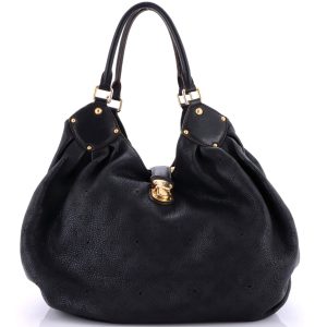 Pre-Loved Louis Vuitton XL Hobo Mahina Leather