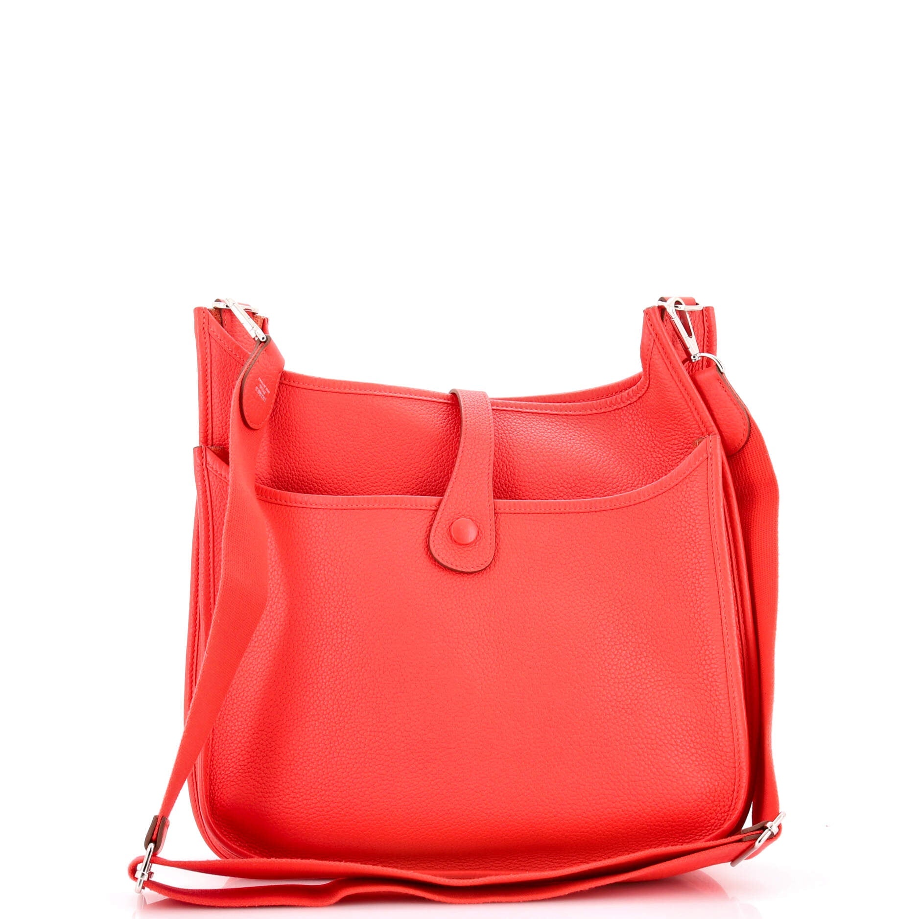 Pre-Loved Hermes Evelyne Bag Gen III Clemence GM - Image 3