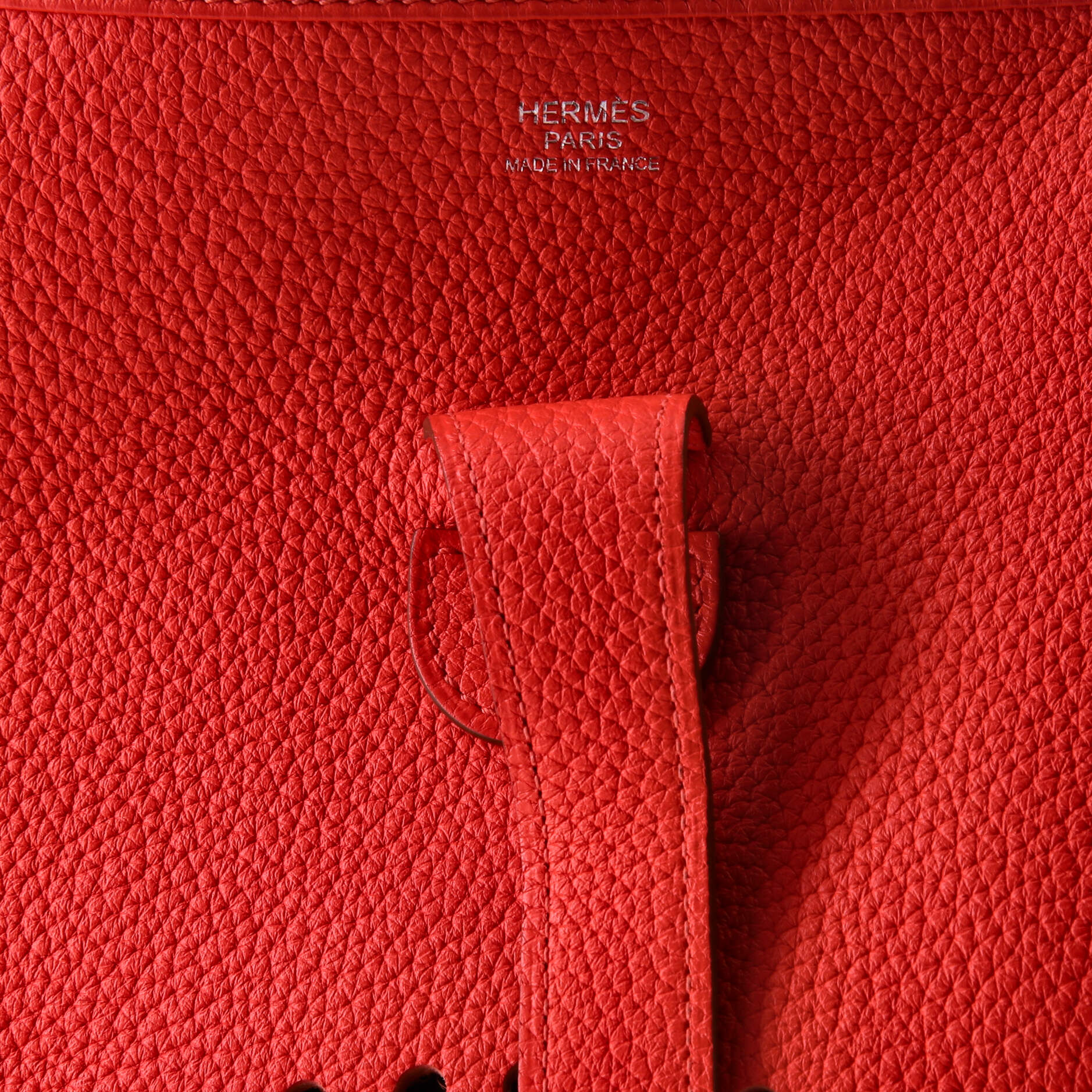 Pre-Loved Hermes Evelyne Bag Gen III Clemence GM - Image 8