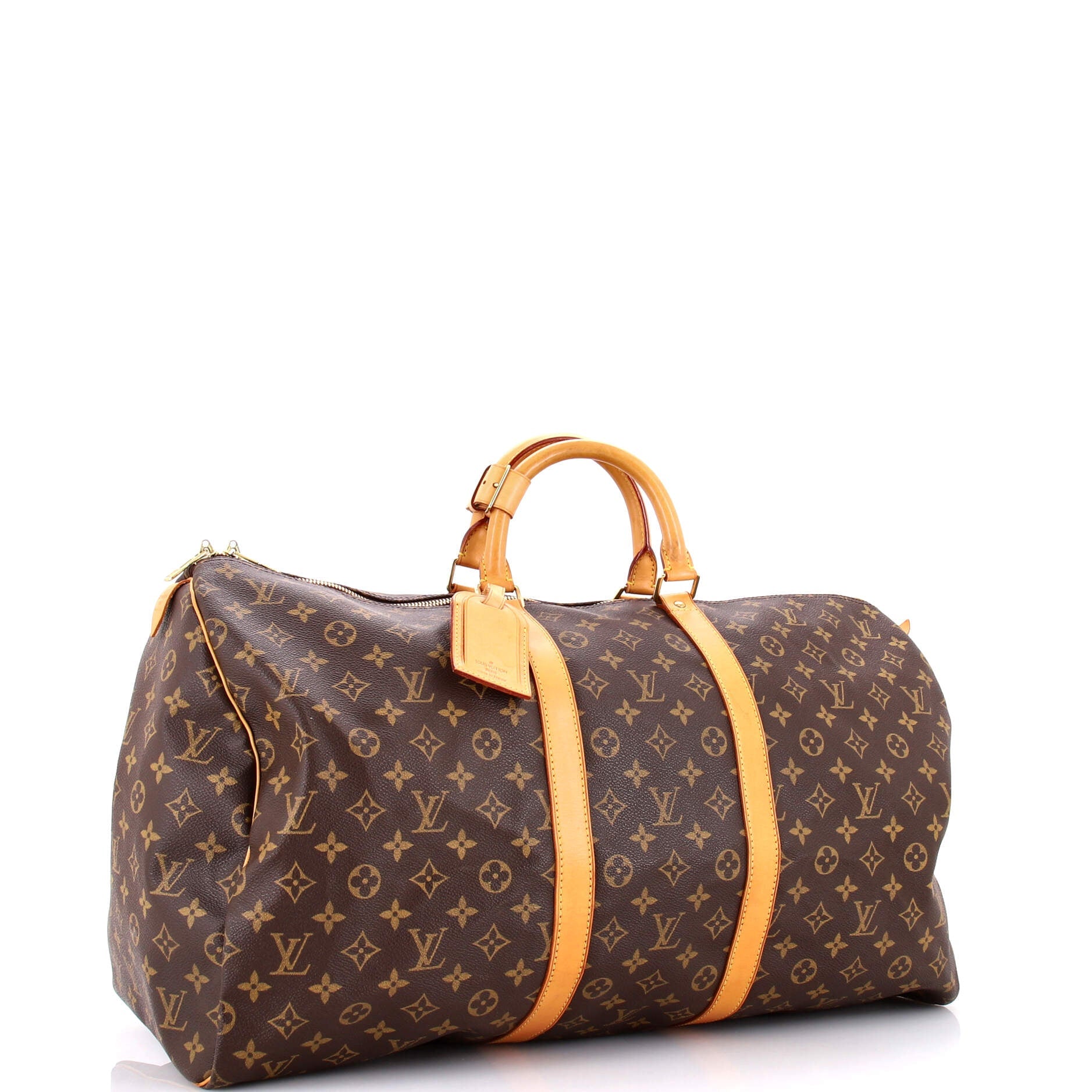 Pre-Loved Louis Vuitton Keepall Bag Monogram Canvas 55 - Image 2