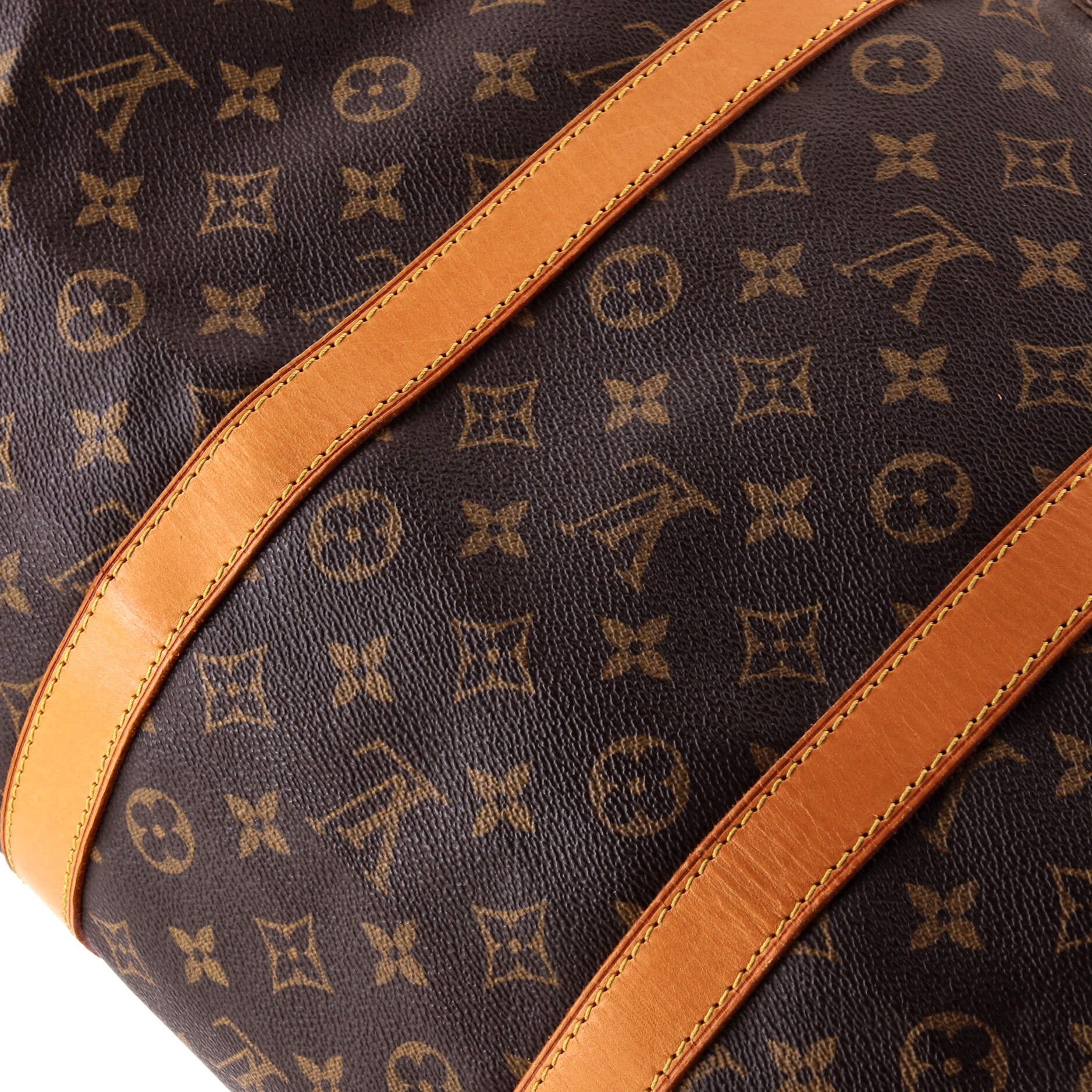 Pre-Loved Louis Vuitton Keepall Bag Monogram Canvas 55 - Image 8